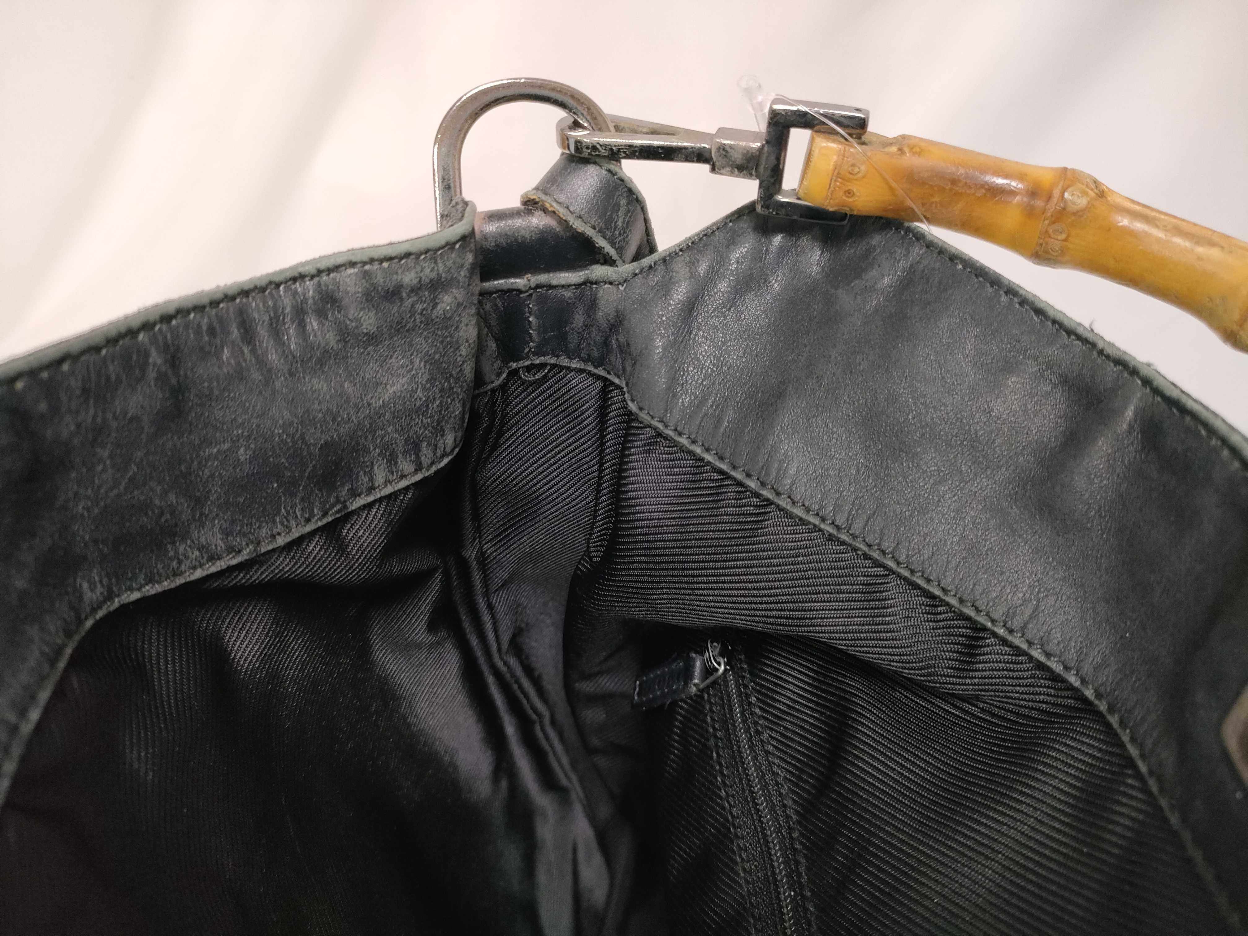 【水曜終了】(10230_0025)GUCCI GGキャンバス バンブー 2WAY 001 4058 ハンドバッグ
