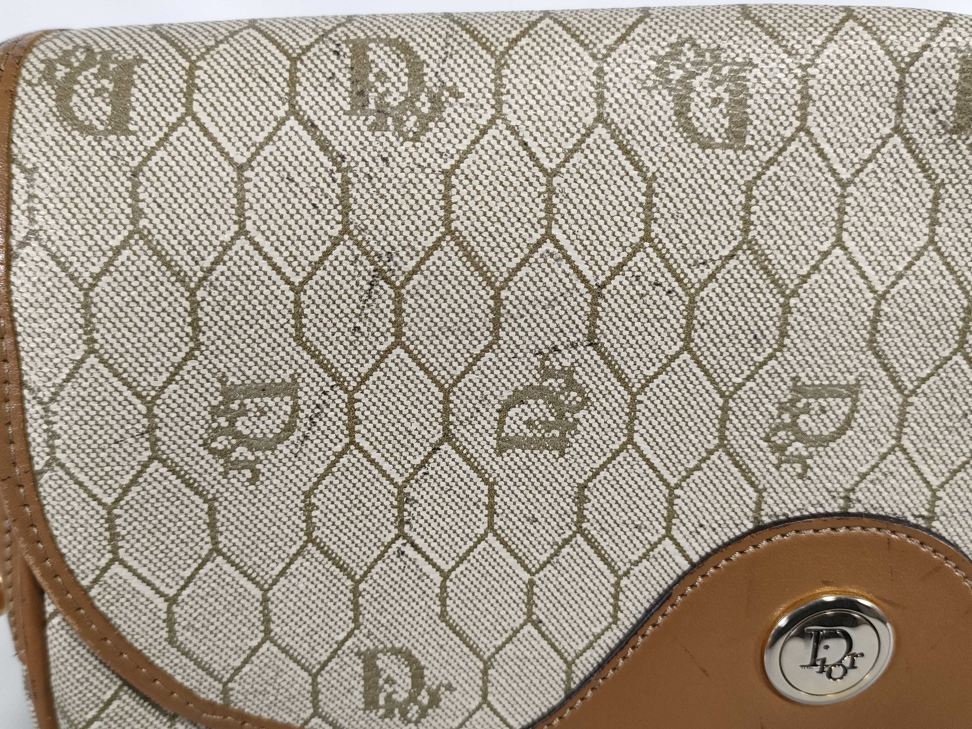 【水曜終了】(10220_0479)Dior ハニカム フラップ ショルダー ショルダーバッグ