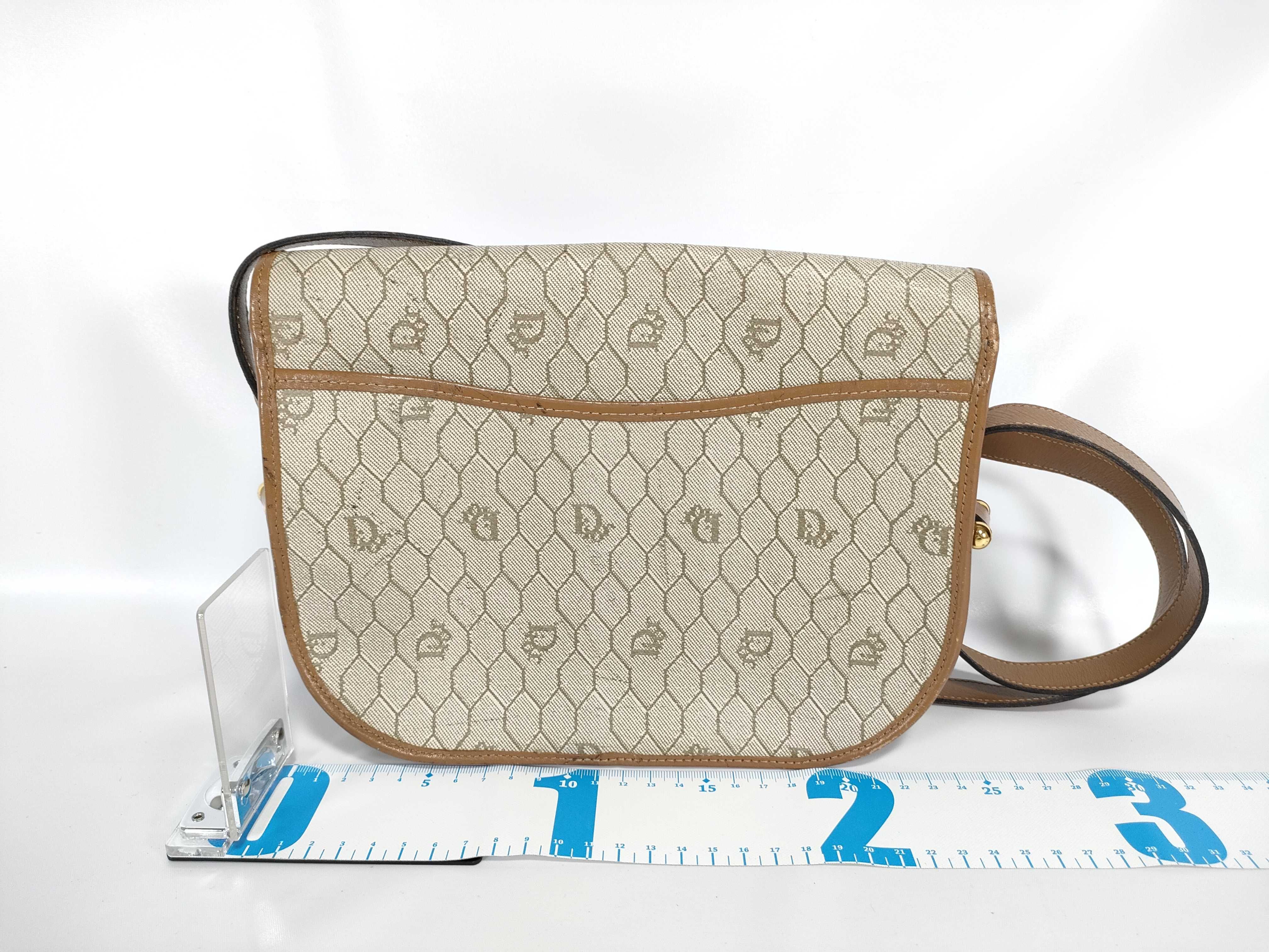 【水曜終了】(10220_0479)Dior ハニカム フラップ ショルダー ショルダーバッグ