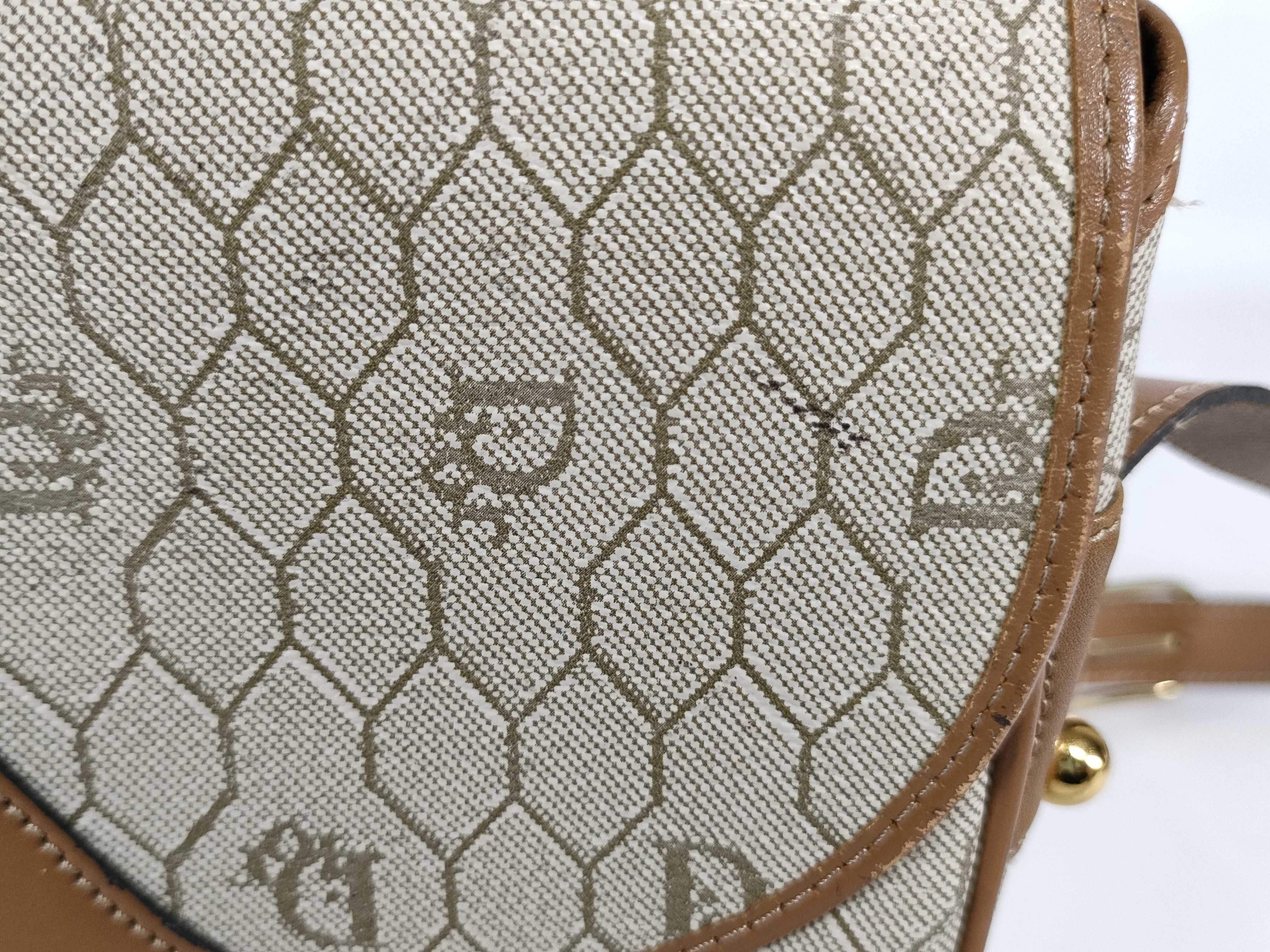 【水曜終了】(10220_0479)Dior ハニカム フラップ ショルダー ショルダーバッグ