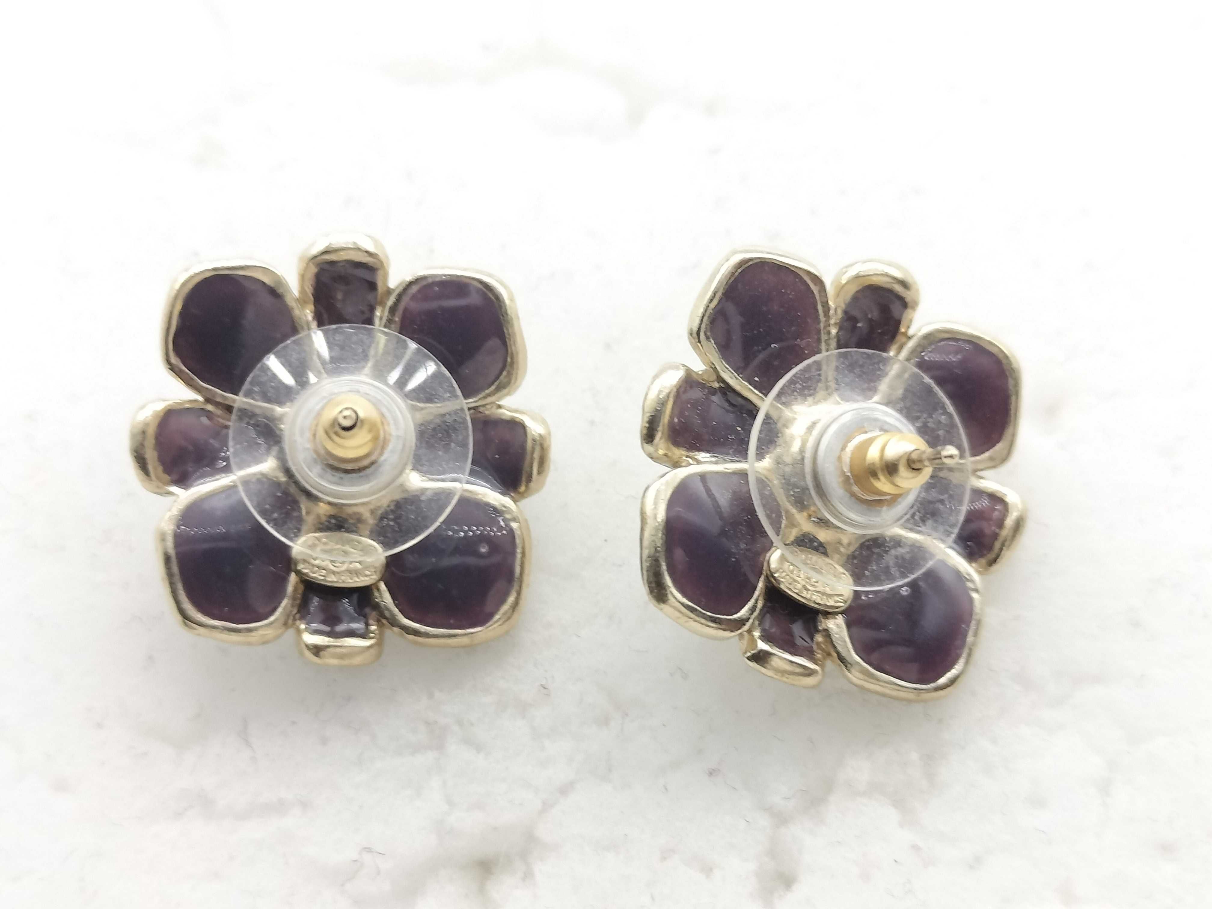 【水曜終了】(10228_0048)CHANEL ココ 08A フラワー ピアス ピアス