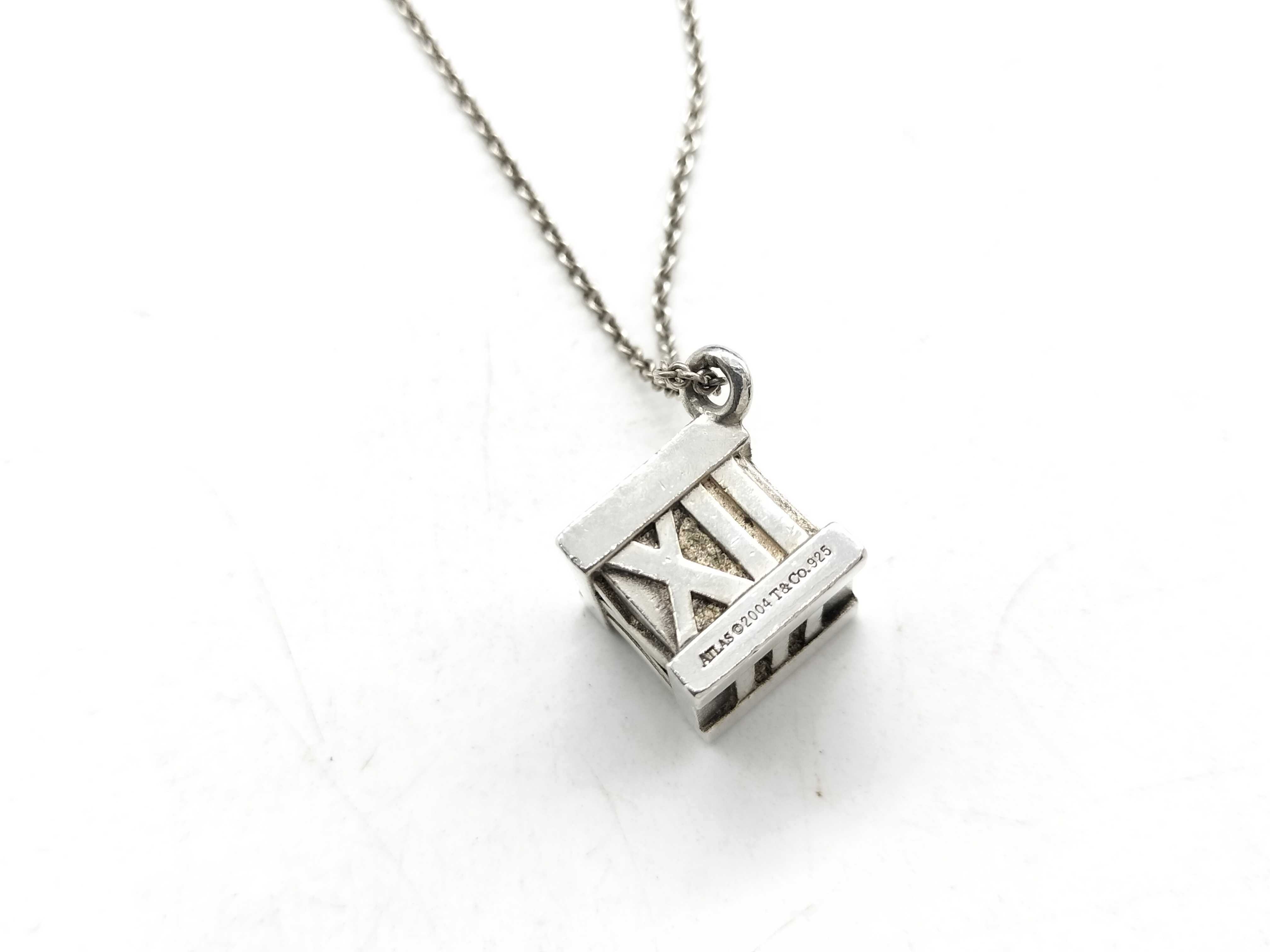 【水曜終了】(10221_0456)Tiffany&Co. 925 アトラス ネックレス 20.57 g ネックレス