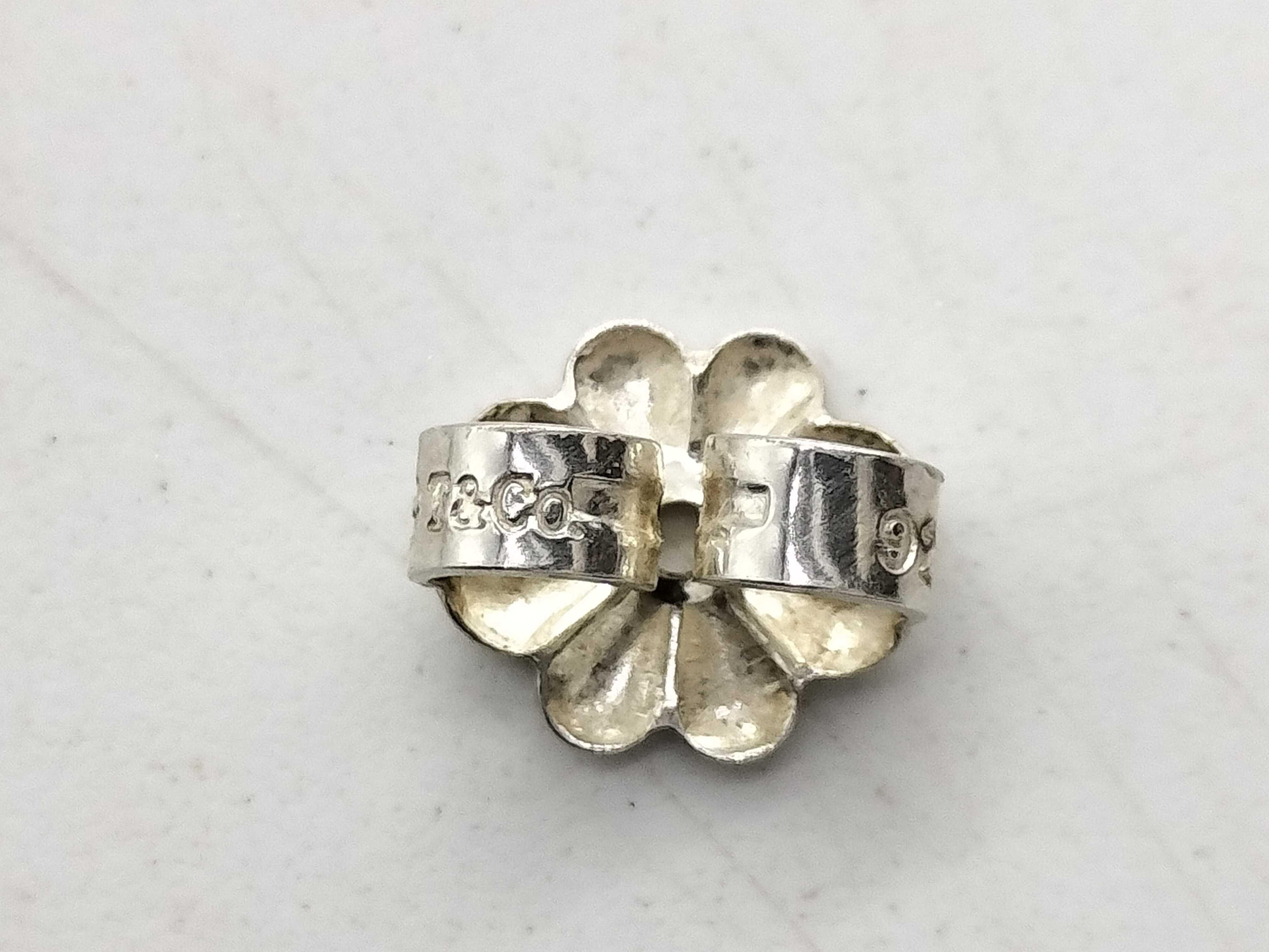 【水曜終了】(10221_0457)Tiffany&Co. 925 サマセット ツイストノット ピアス 2.85 g ピアス