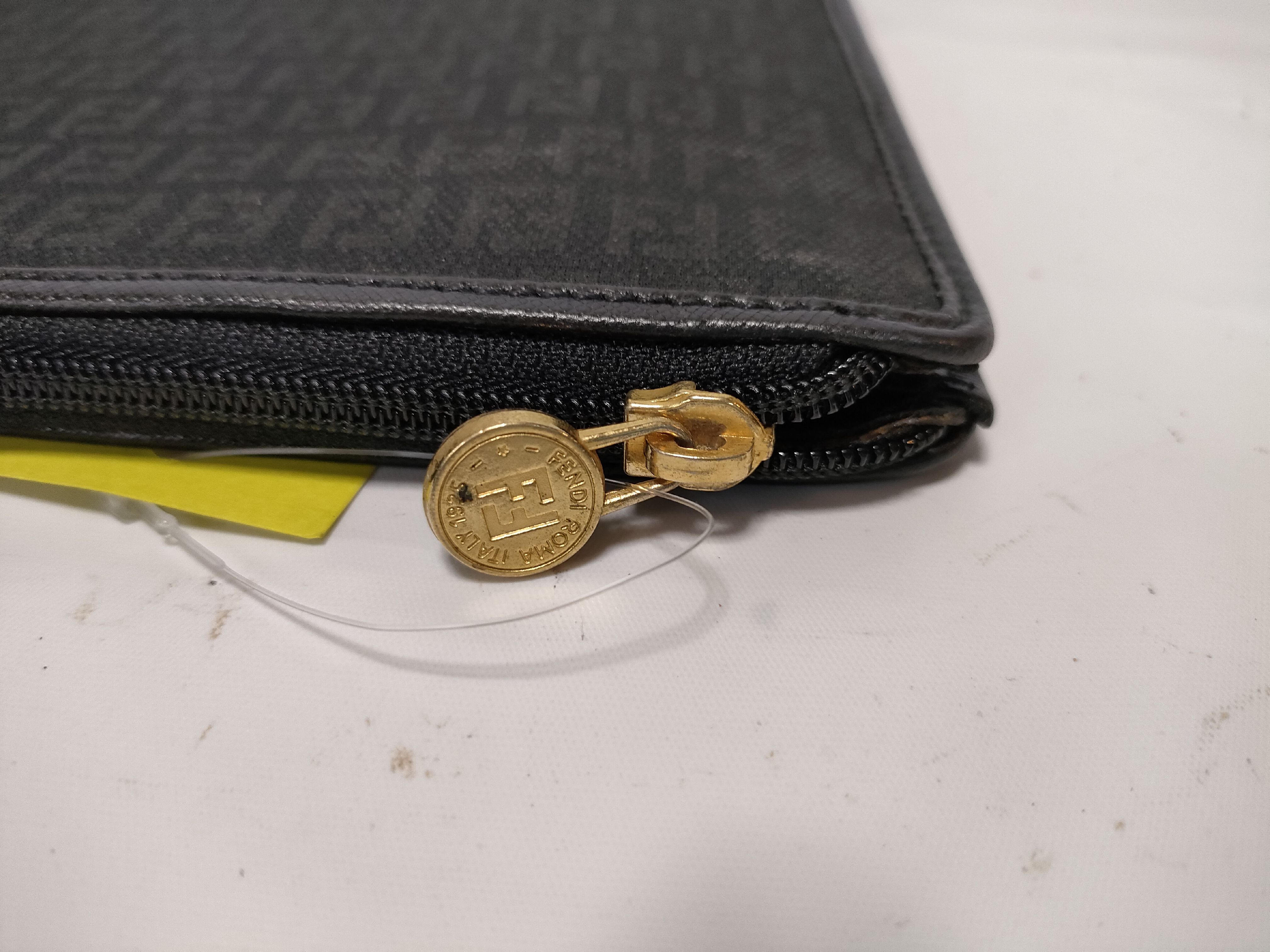 【水曜終了】(10219_0374)FENDI クラッチバッグ 黒 クラッチバッグ