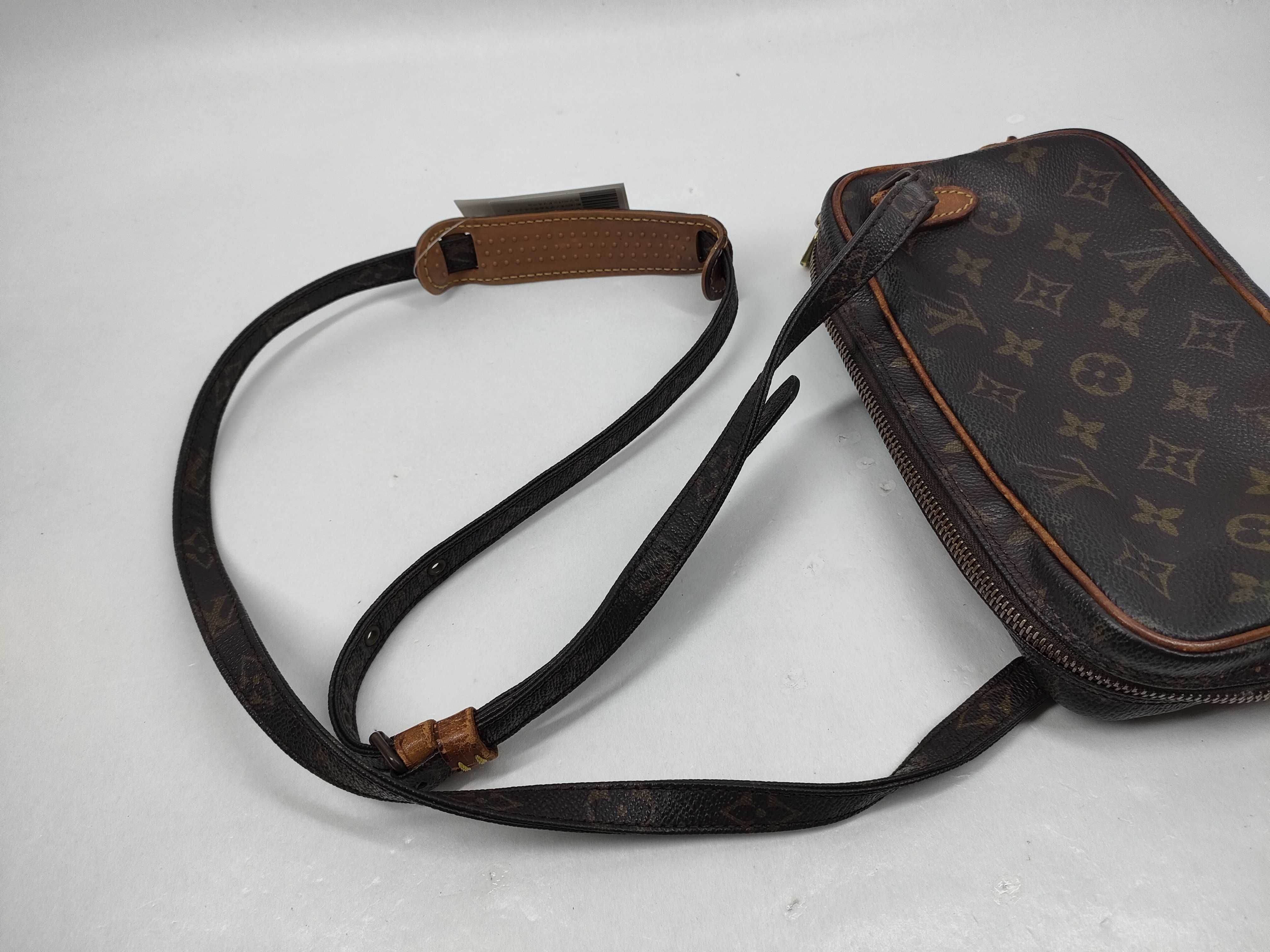 【水曜終了】(10229_0099)LOUIS VUITTON モノグラム M51828モノグラムポシェット マルリーバンドリエール ショルダーバッグ