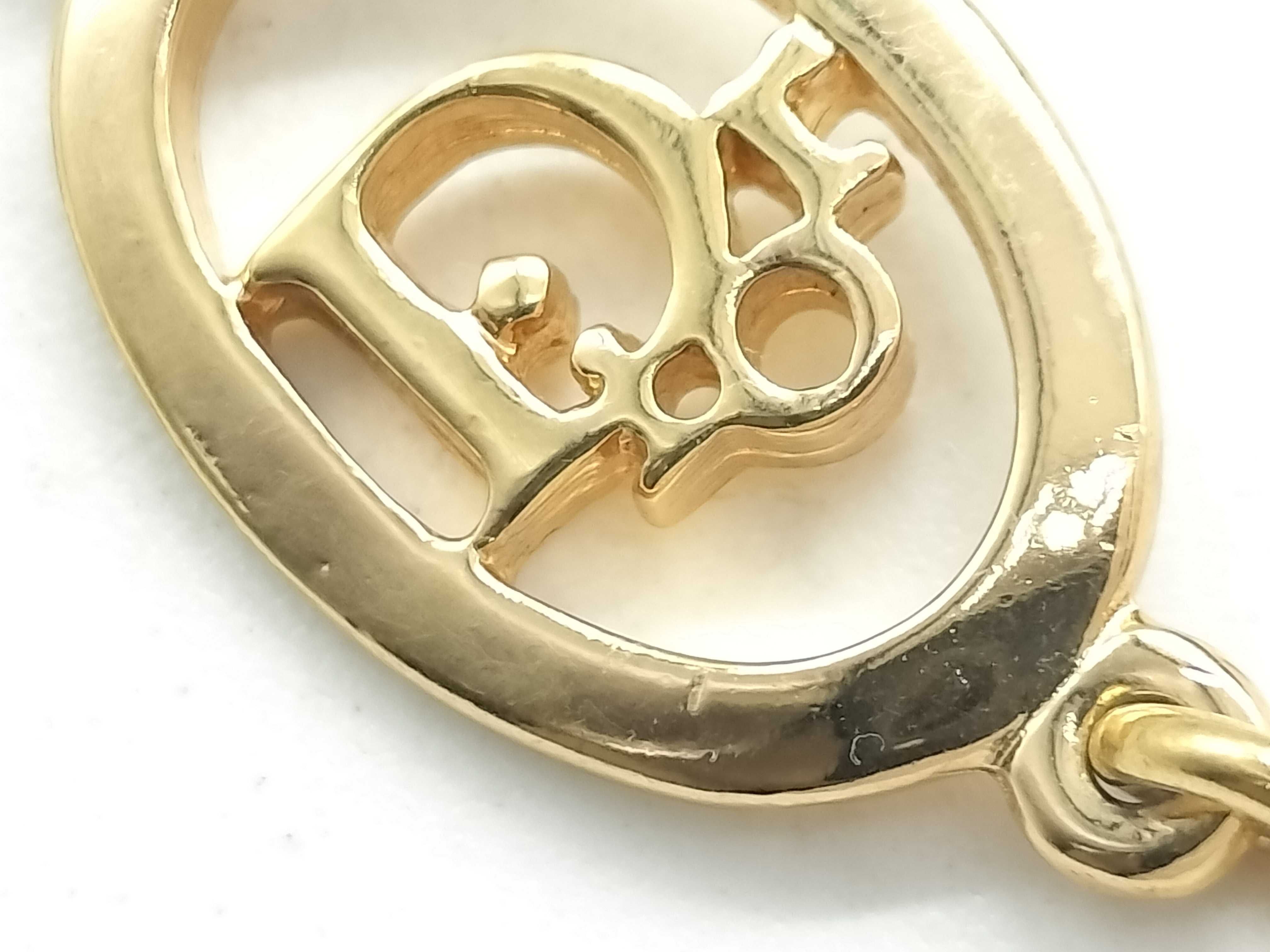 【水曜終了】(10221_0712)Dior CD ロゴ GP ブレス ネックレス ネックレス