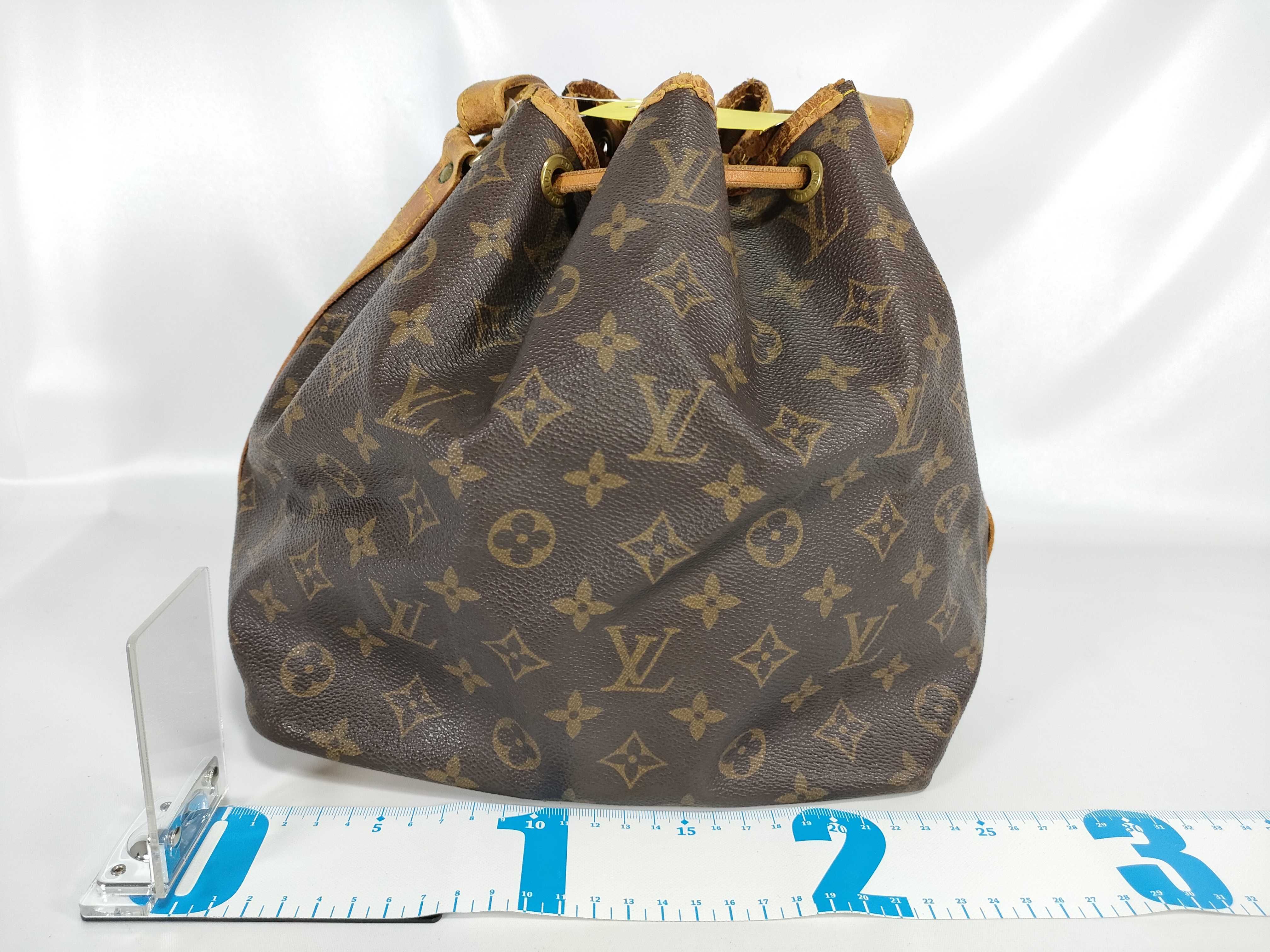 【水曜終了】(10229_0100)LOUIS VUITTON モノグラム M40818 プチ・ノエ ショルダーバッグ