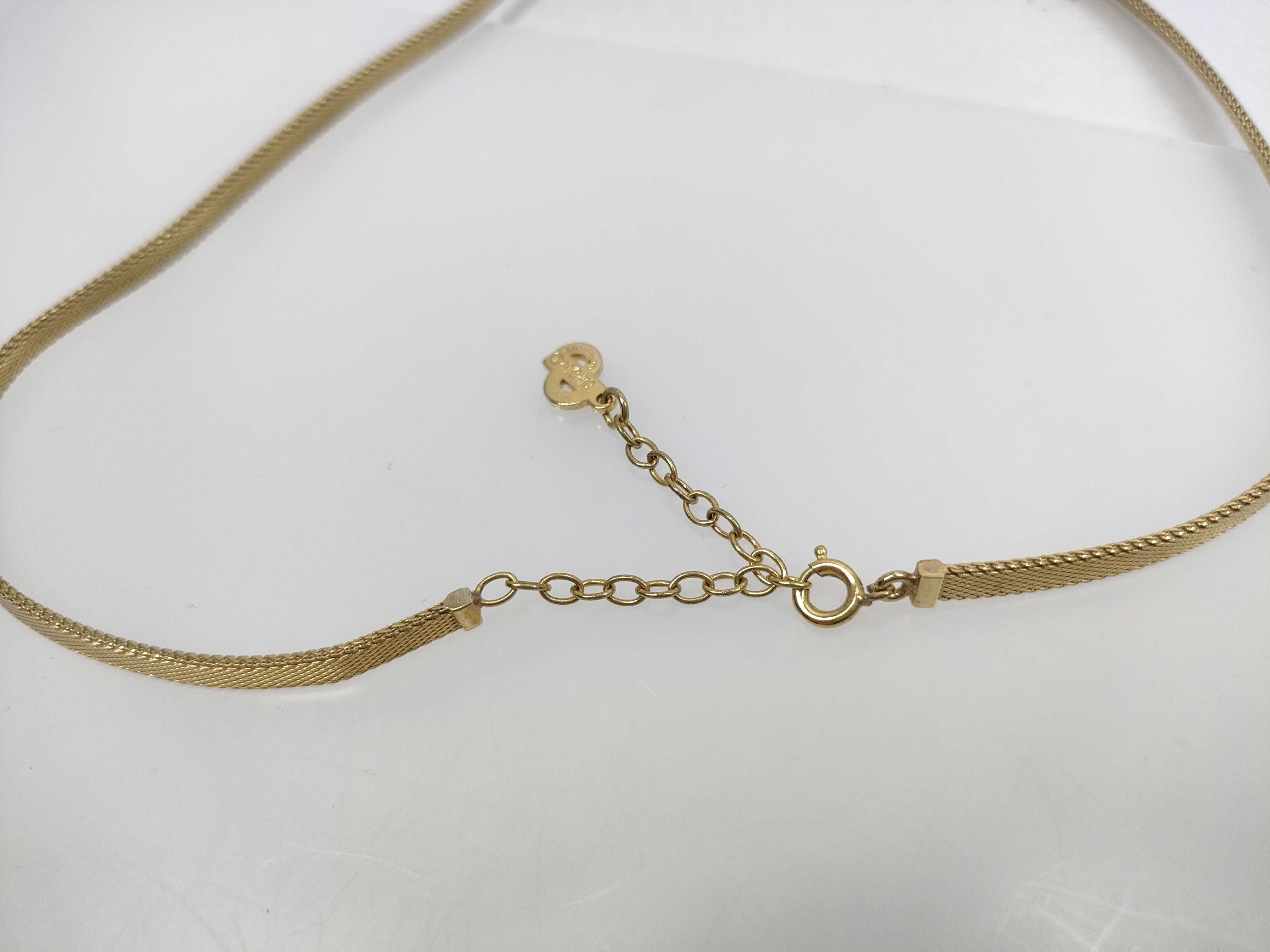 【水曜終了】(10221_0713)Dior CDロゴデザイン チョーカー G金具 ネックレス