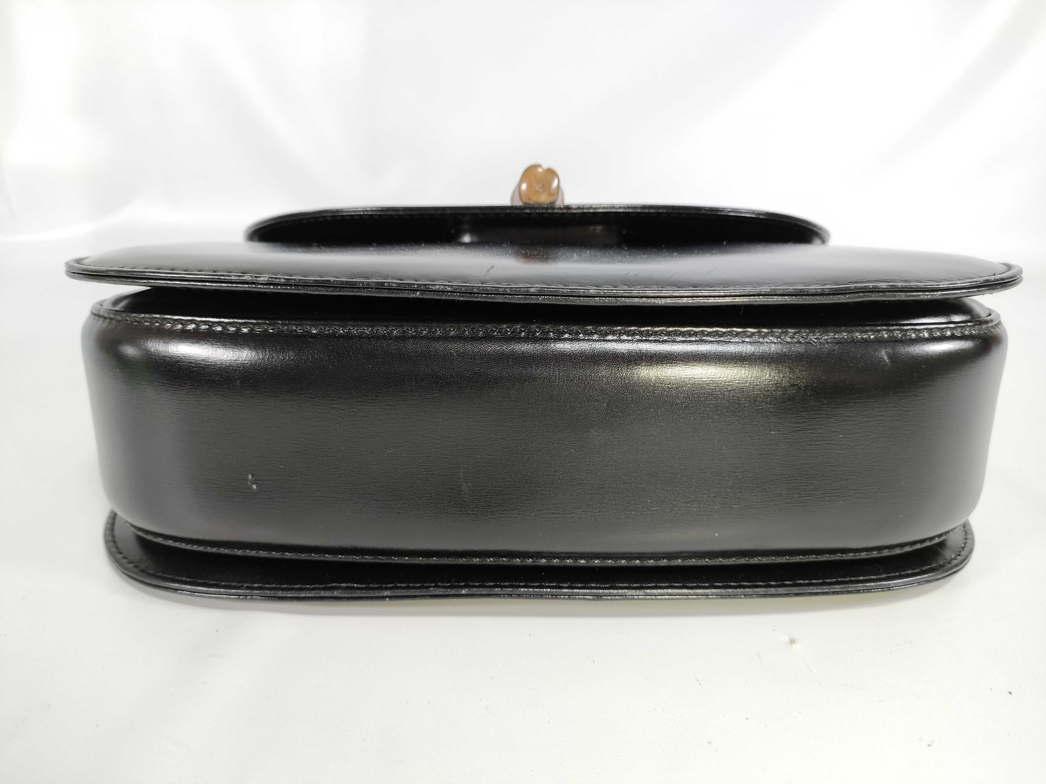 【水曜終了】(10220_0016)GUCCI バンブー 00020460633 ストラップ欠品 ハンドバッグ