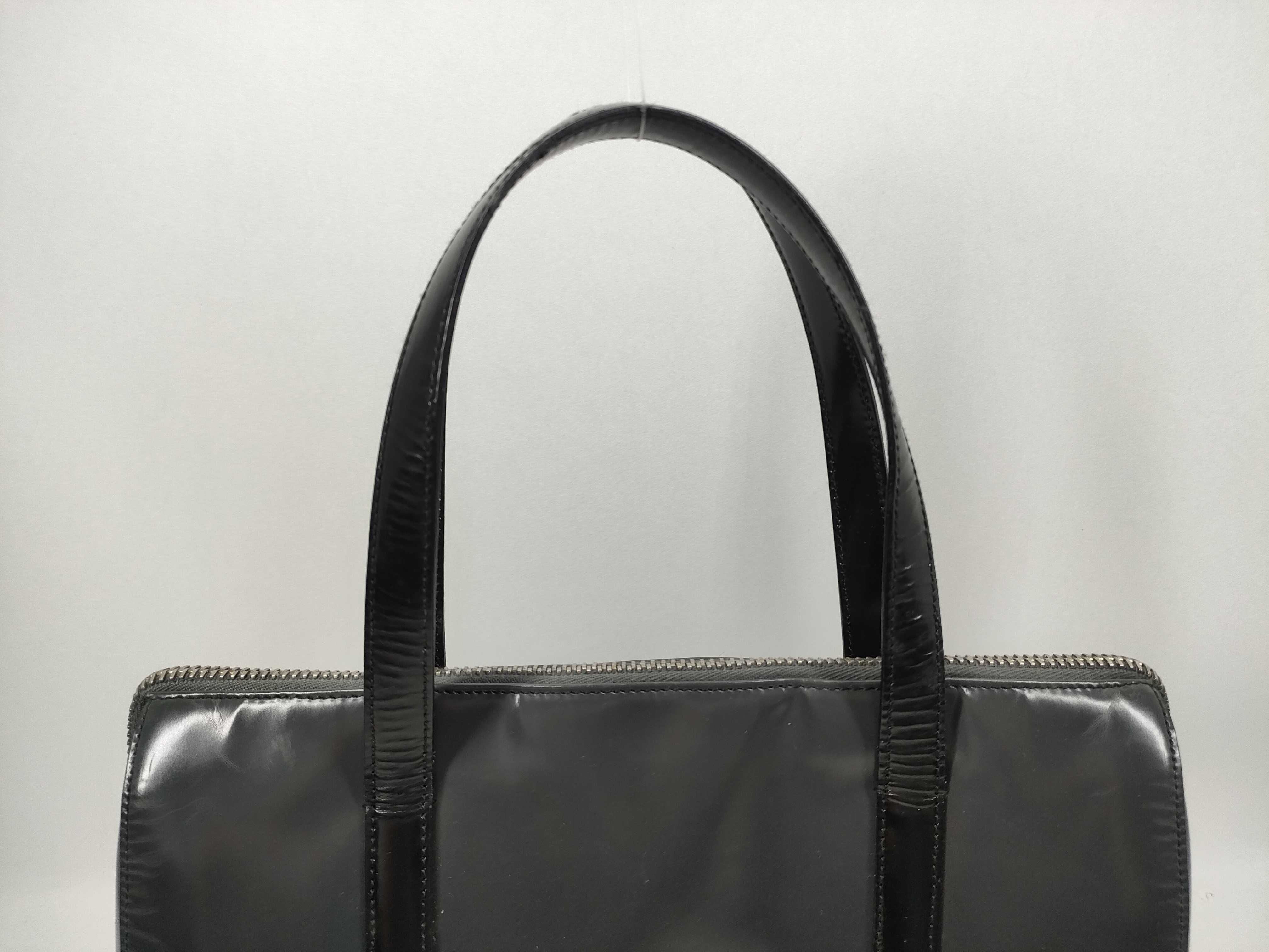 【水曜終了】(10219_0336)PRADA レザー ハンド ハンドバッグ