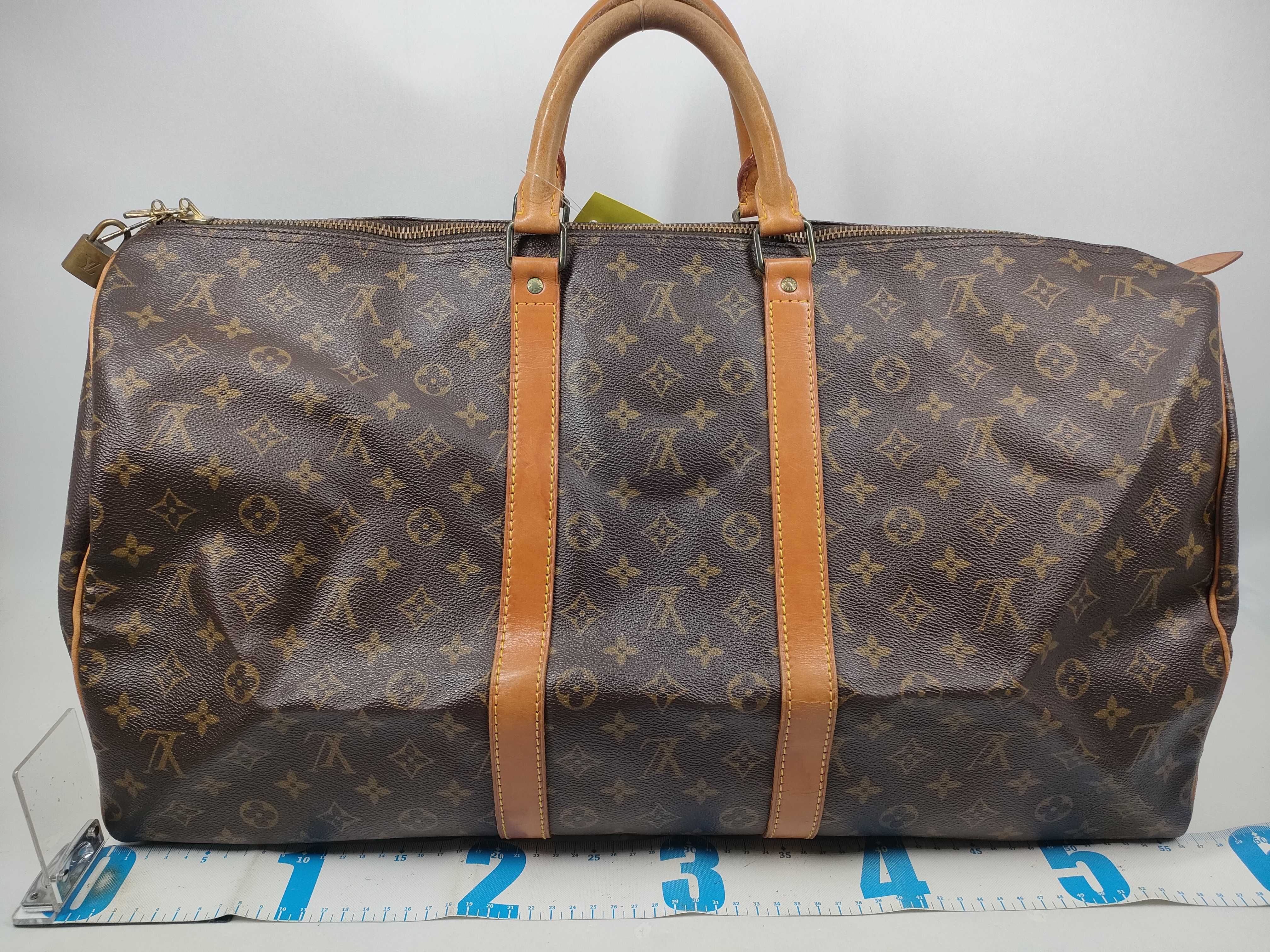 【水曜終了】(10229_0109)LOUIS VUITTON モノグラム M41424 キーポル55 ボストンバッグ