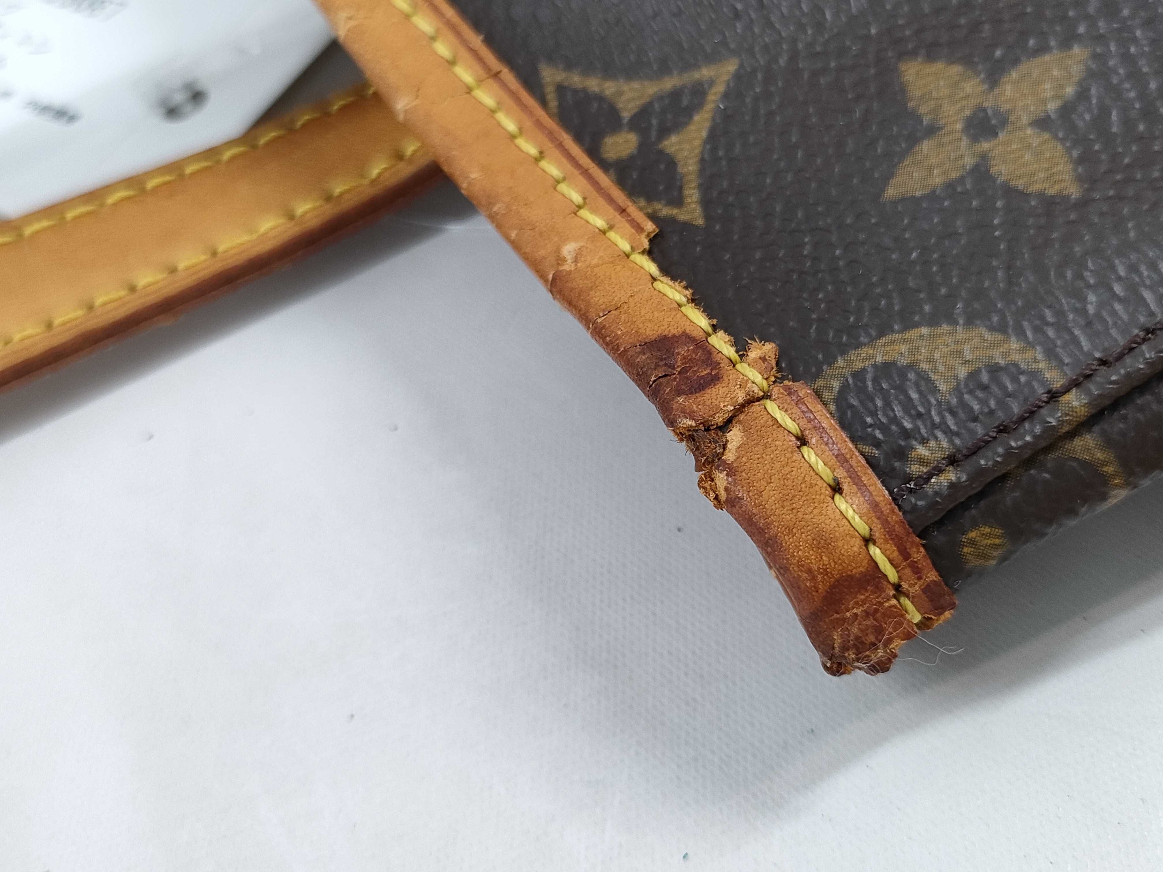 【水曜終了】(10229_0452)LOUIS VUITTON モノグラム M42236 バケットGM 内側張替 トートバッグ