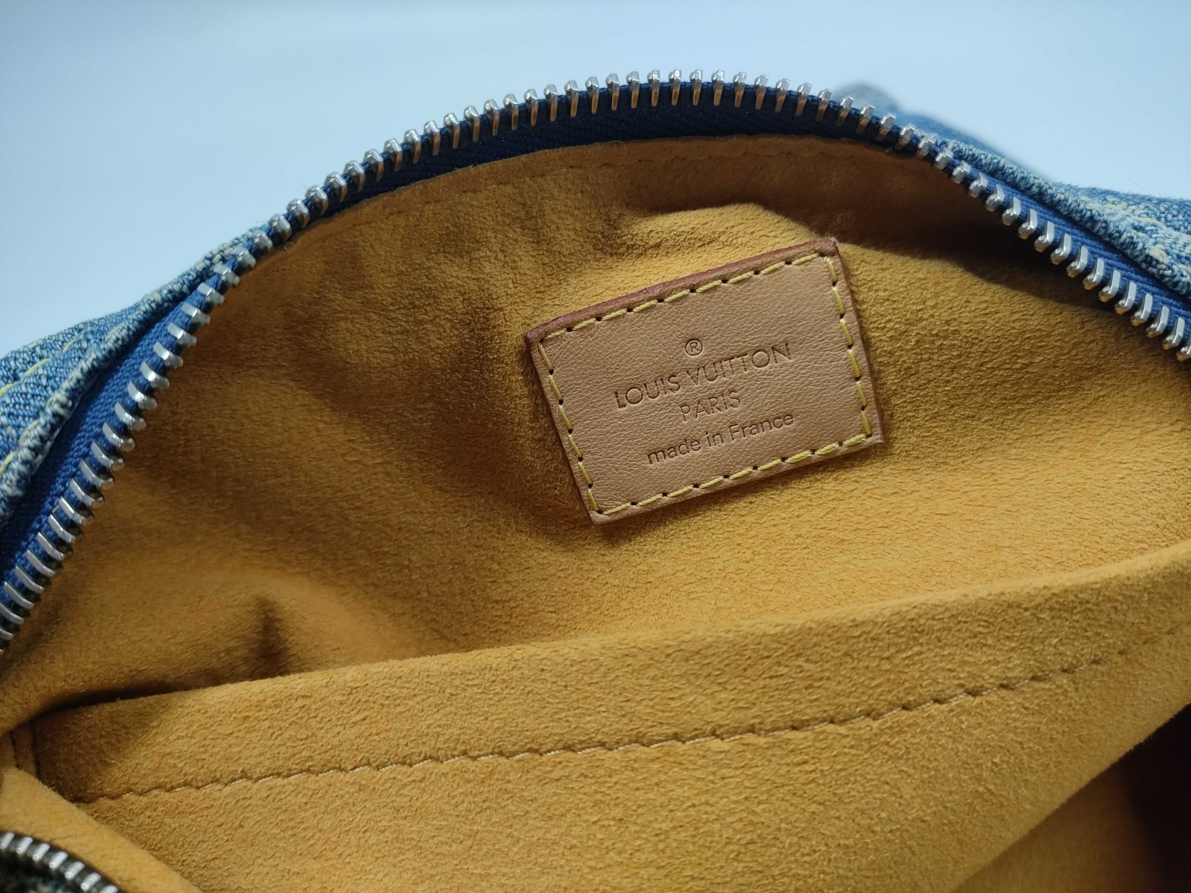 【水曜終了】(10218_0253)LOUIS VUITTON モノグラム デニム バギーPM ショルダーバッグ