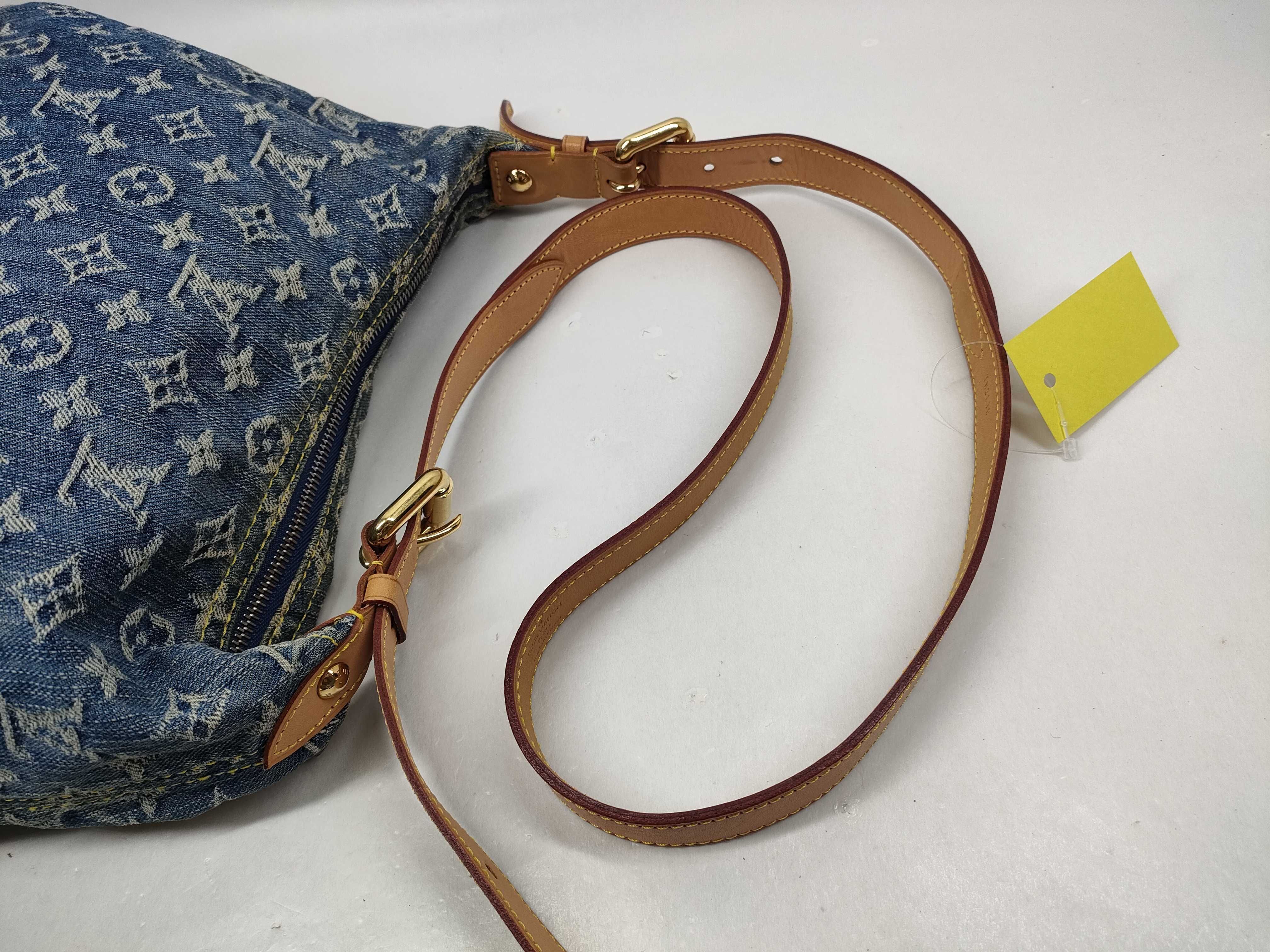 【水曜終了】(10218_0253)LOUIS VUITTON モノグラム デニム バギーPM ショルダーバッグ