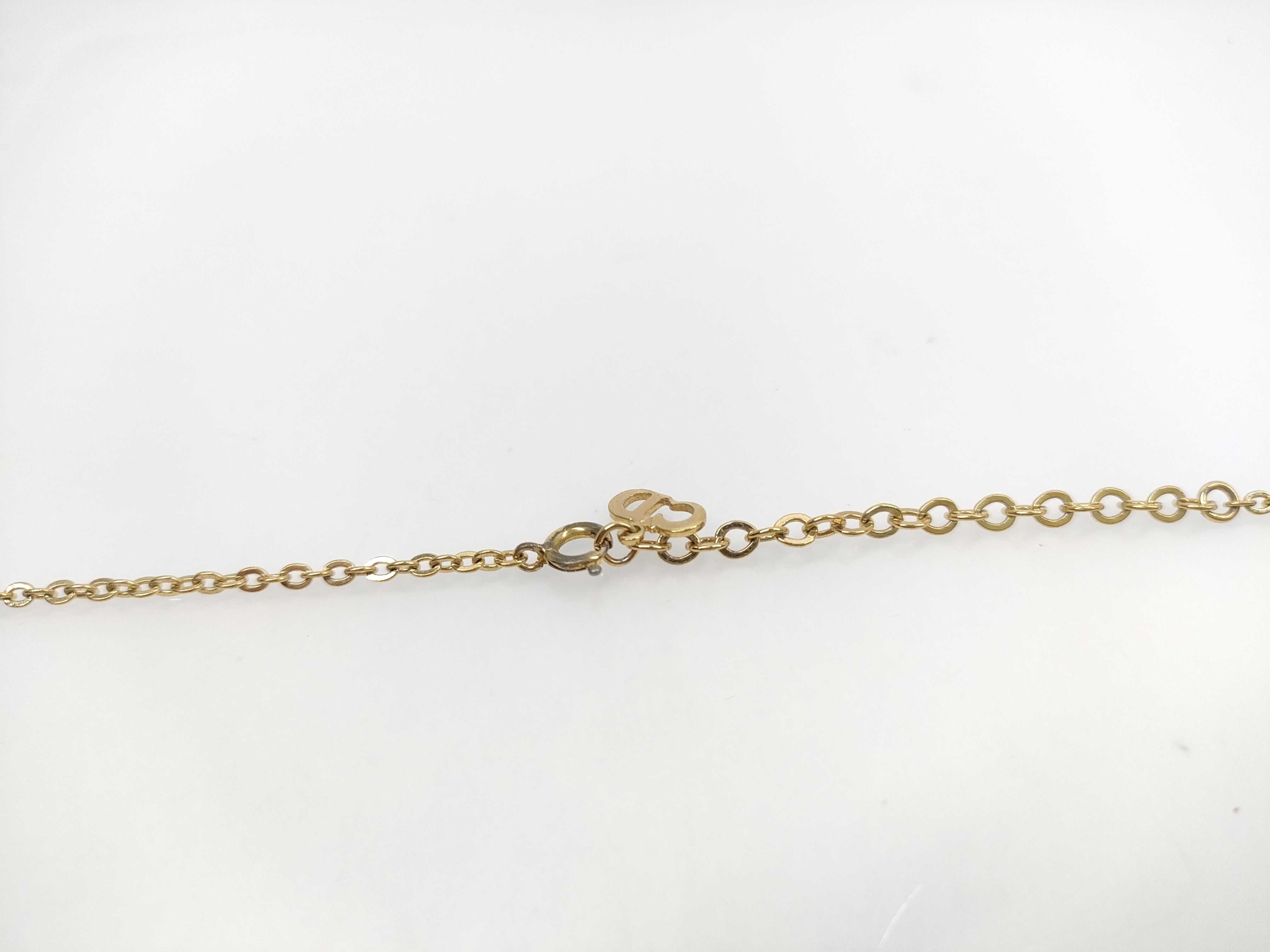 【水曜終了】(10221_0715)Dior ゴールドメッキ ネックレス ネックレス