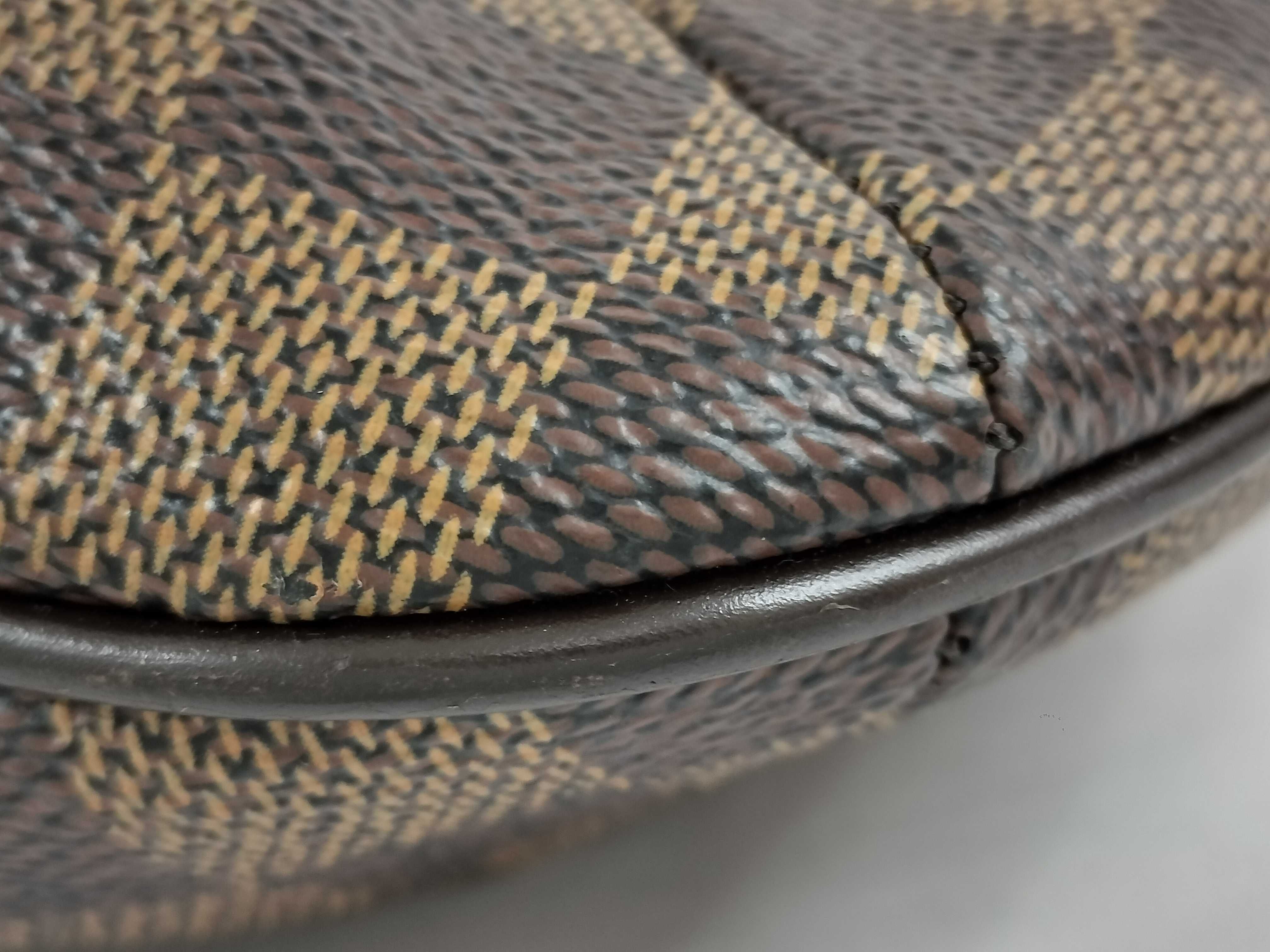 【水曜終了】(10218_0067)LOUIS VUITTON ダミエ N42251 ブルームズベリPM 中汚れ ショルダーバッグ