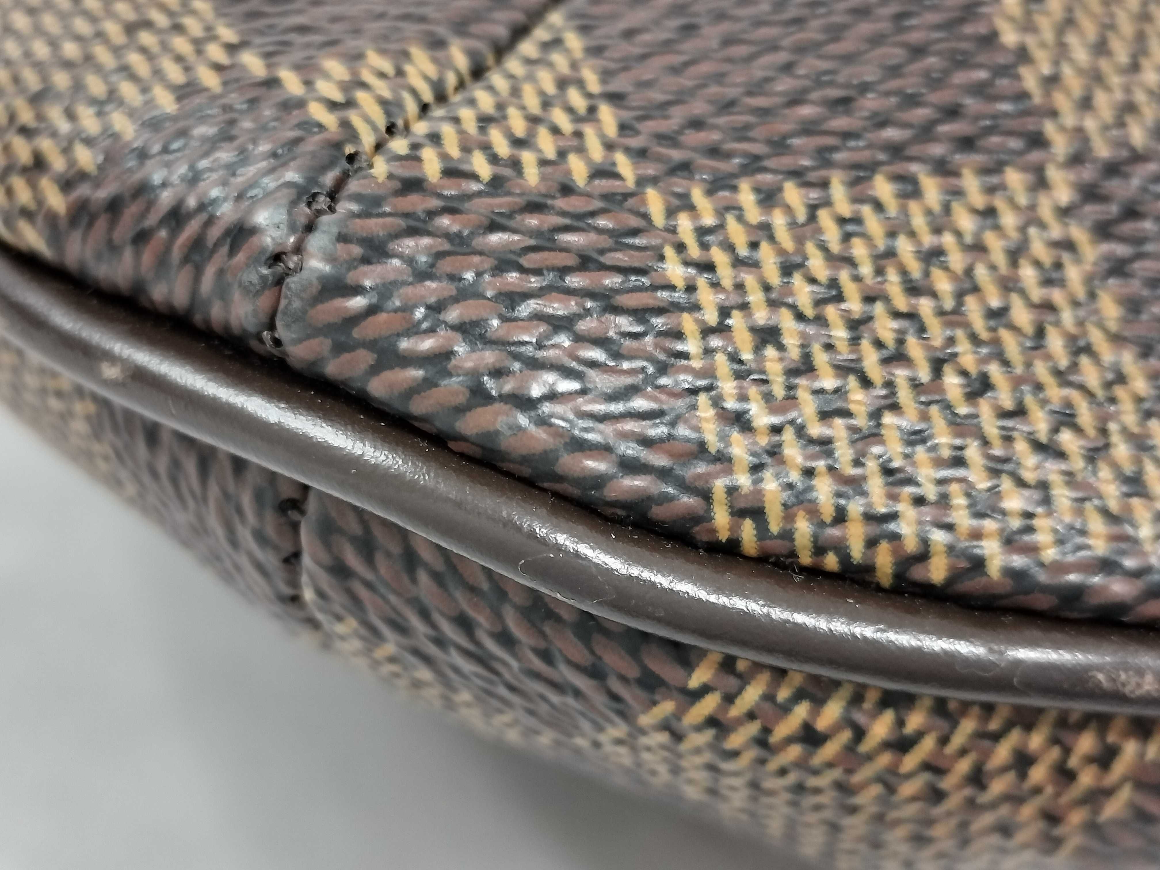【水曜終了】(10218_0067)LOUIS VUITTON ダミエ N42251 ブルームズベリPM 中汚れ ショルダーバッグ