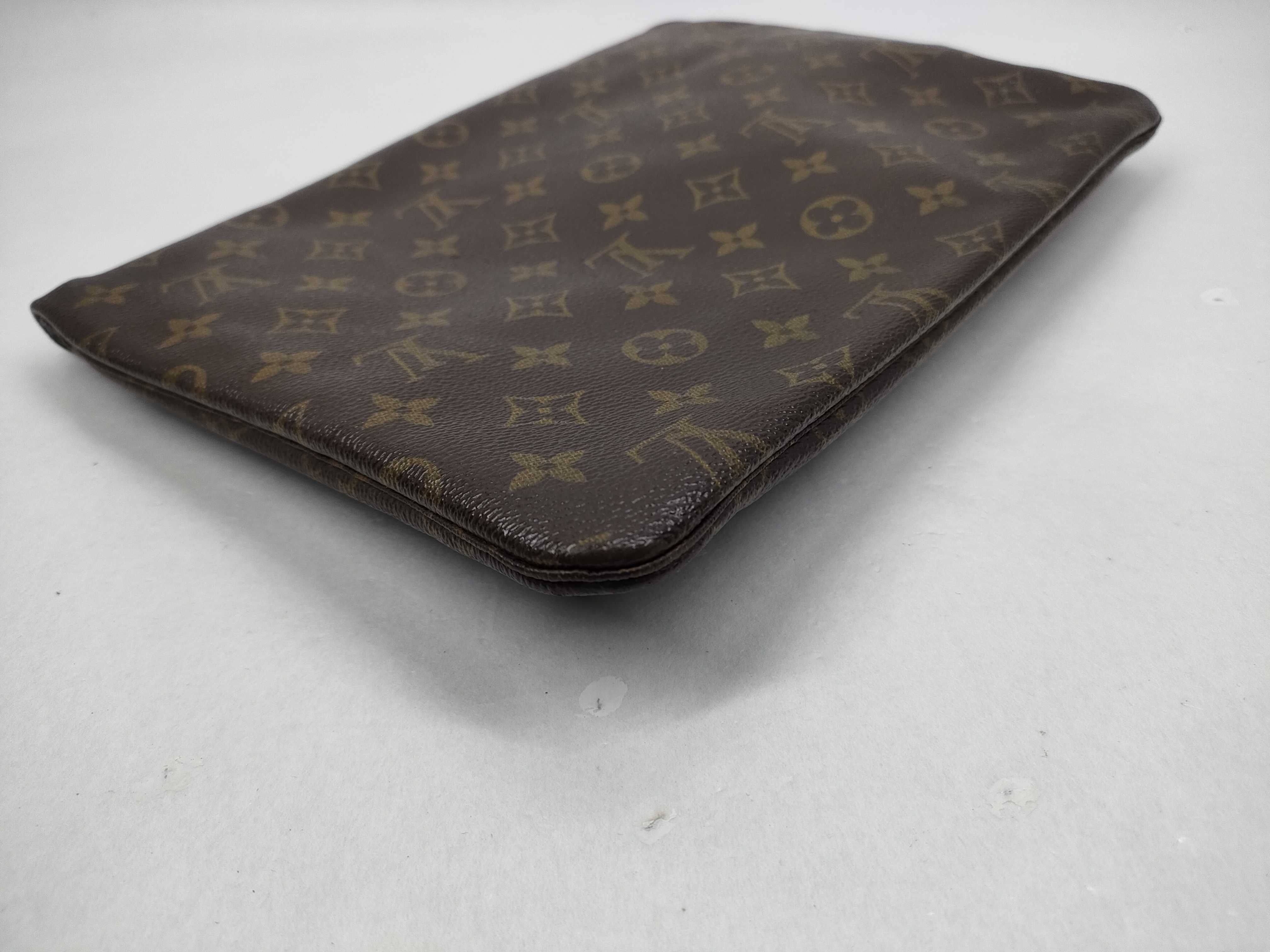 【水曜終了】(10229_0116)LOUIS VUITTON モノグラム M51805 ポシェットプリアント クラッチバッグ
