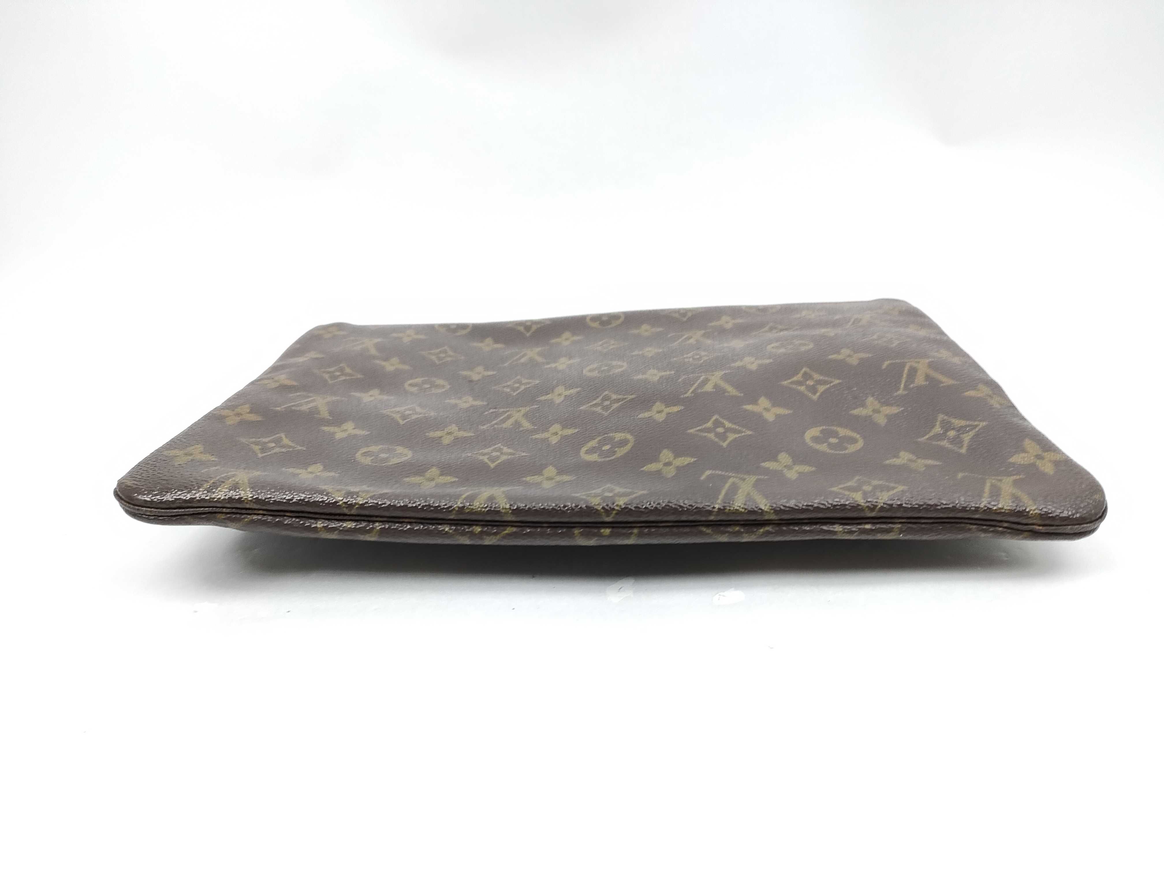 【水曜終了】(10229_0116)LOUIS VUITTON モノグラム M51805 ポシェットプリアント クラッチバッグ