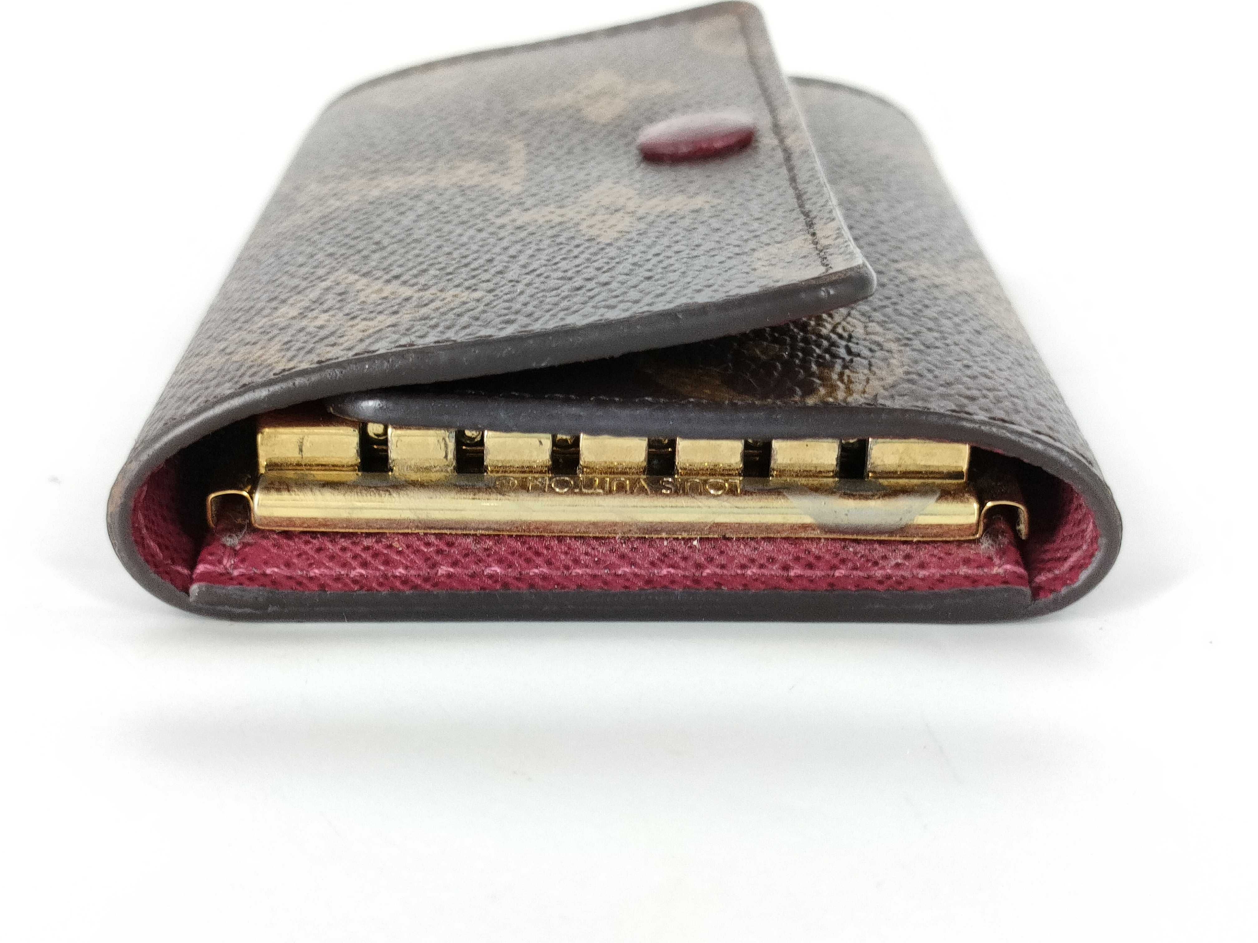 【水曜終了】(10218_0087)LOUIS VUITTON モノグラム フューシャ ミュルティクレ 6連 キーケース・キーホルダー