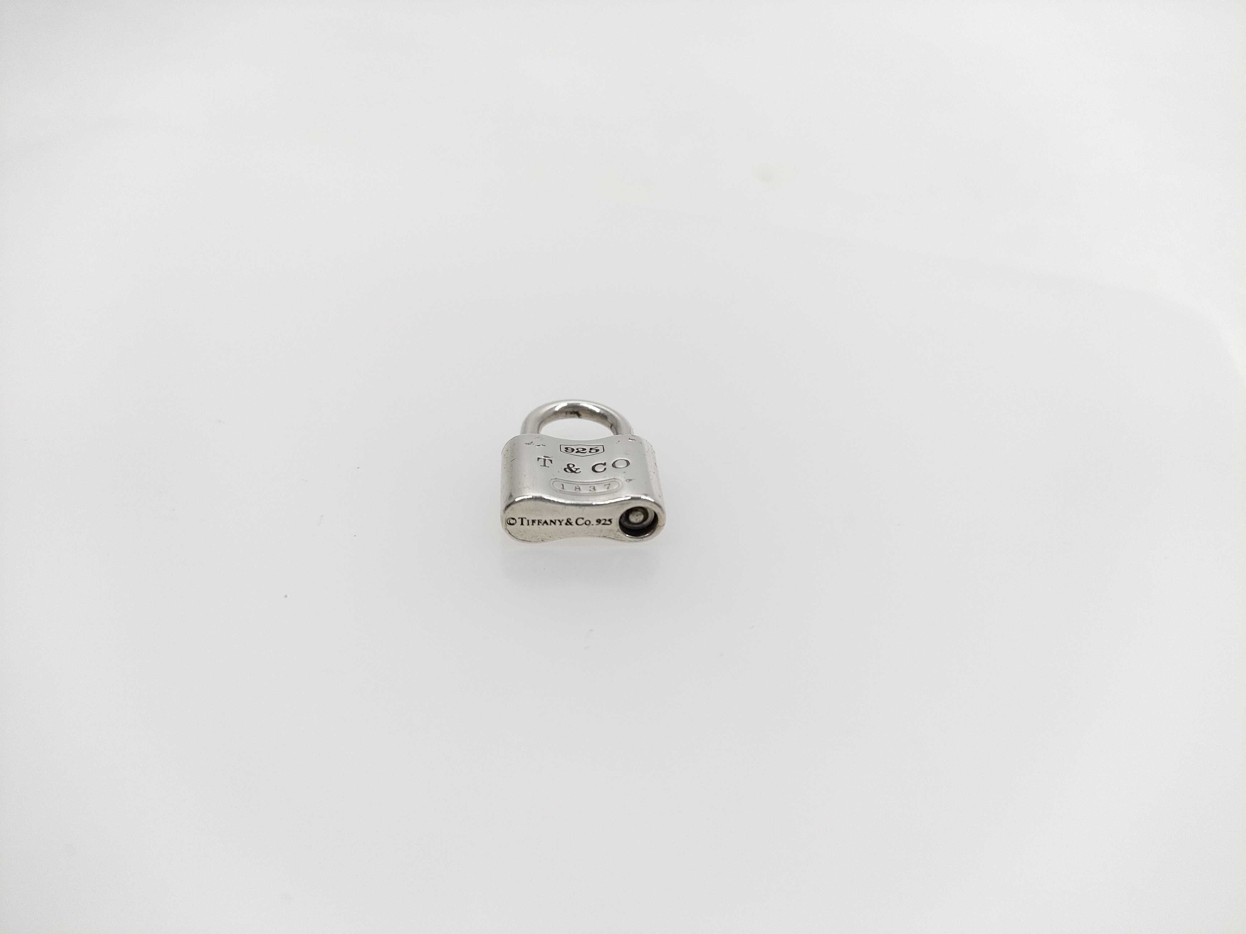 【水曜終了】(10221_0459)Tiffany&Co. カデナチャーム 925 1837 チャーム