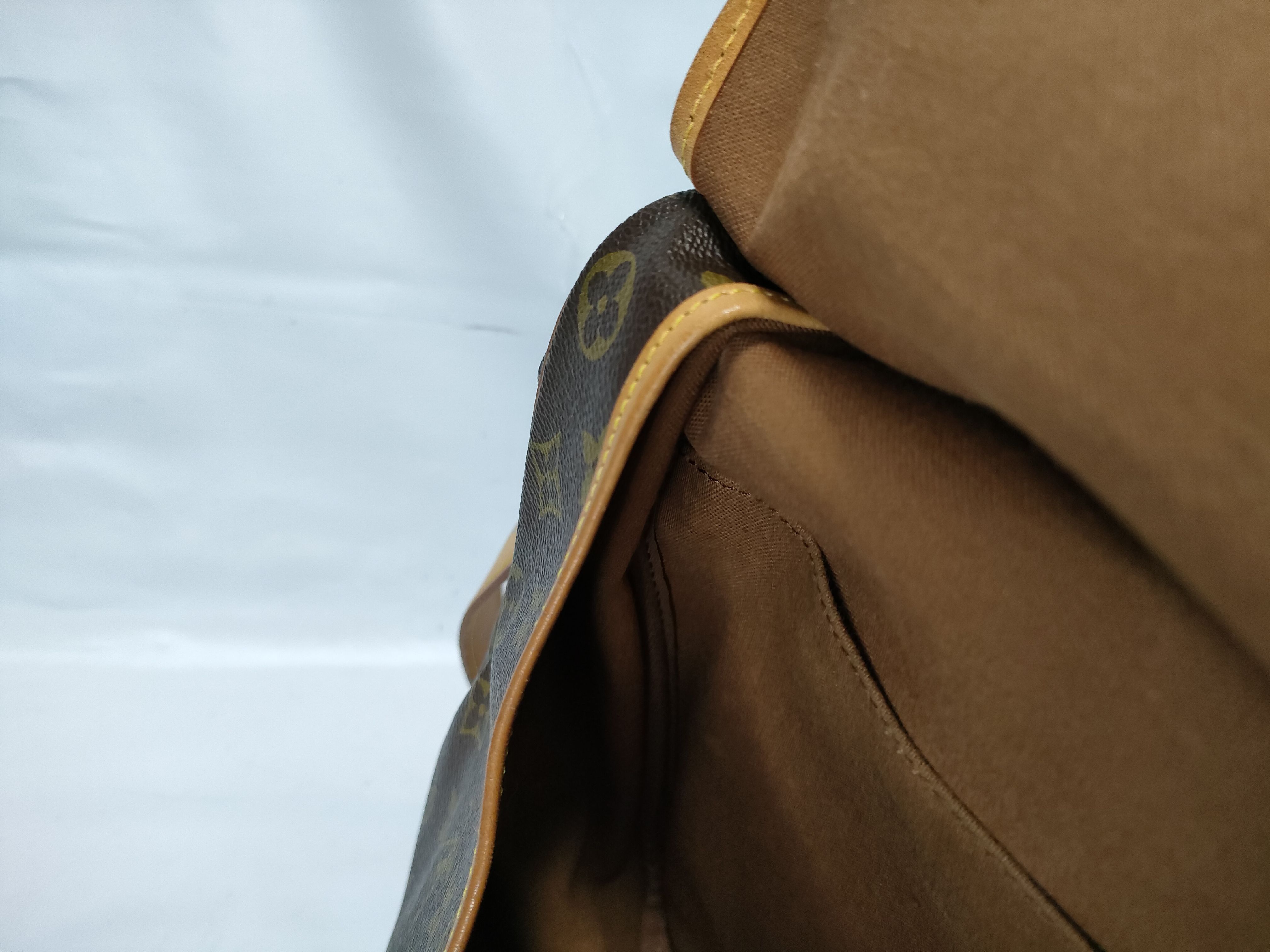 【水曜終了】(10229_0118)LOUIS VUITTON モノグラム M42254 ソミュール35 ショルダーバッグ
