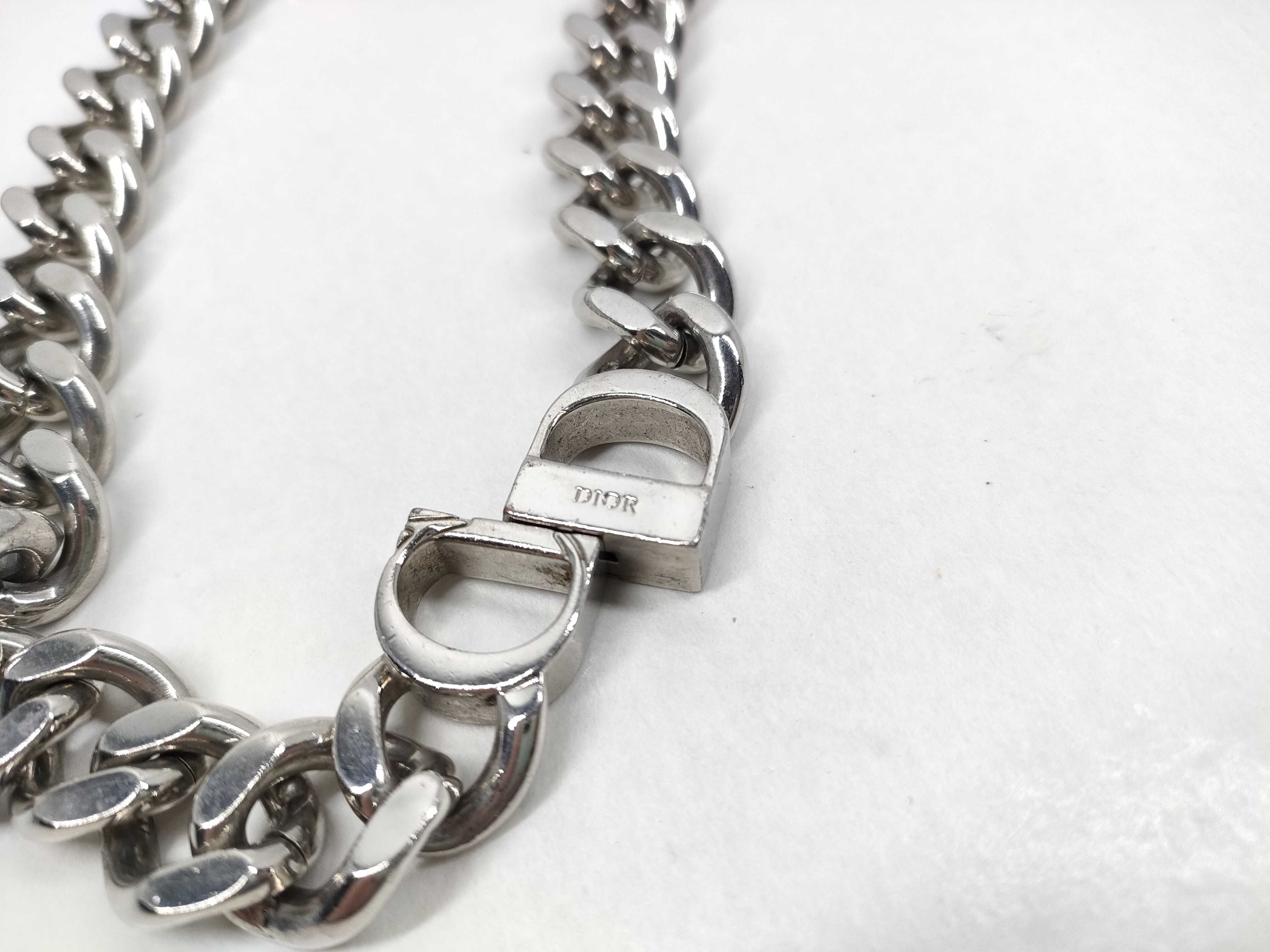 【水曜終了】(10221_0717)Dior チェーン アイコン ネックレス ネックレス