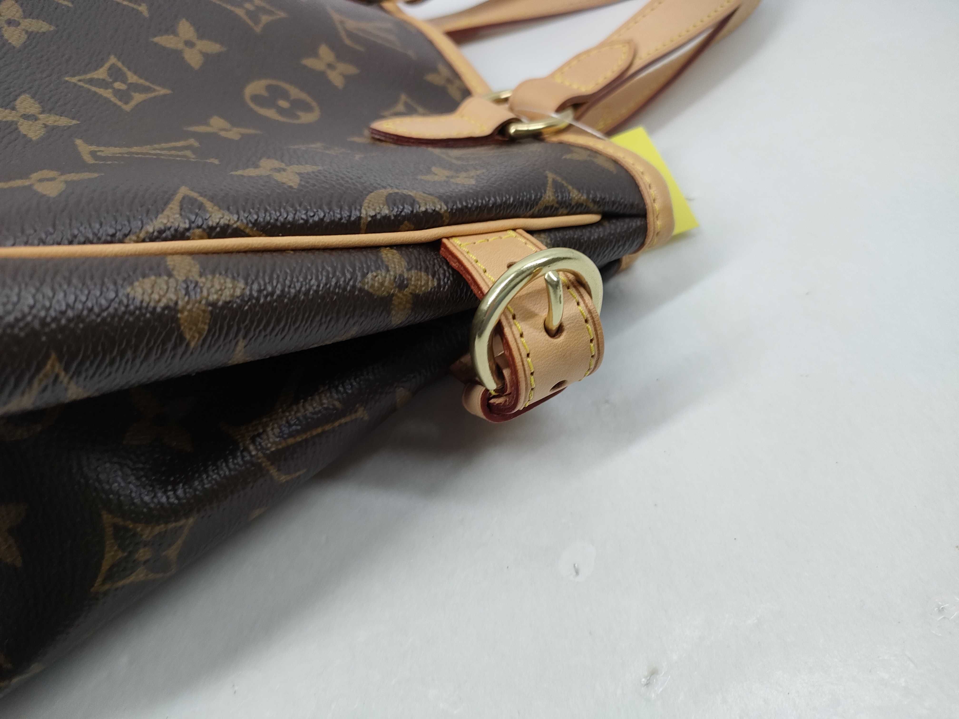 【水曜終了】(10218_0068)LOUIS VUITTON モノグラム M51153 バティニョール・ヴェルティカル トートバッグ