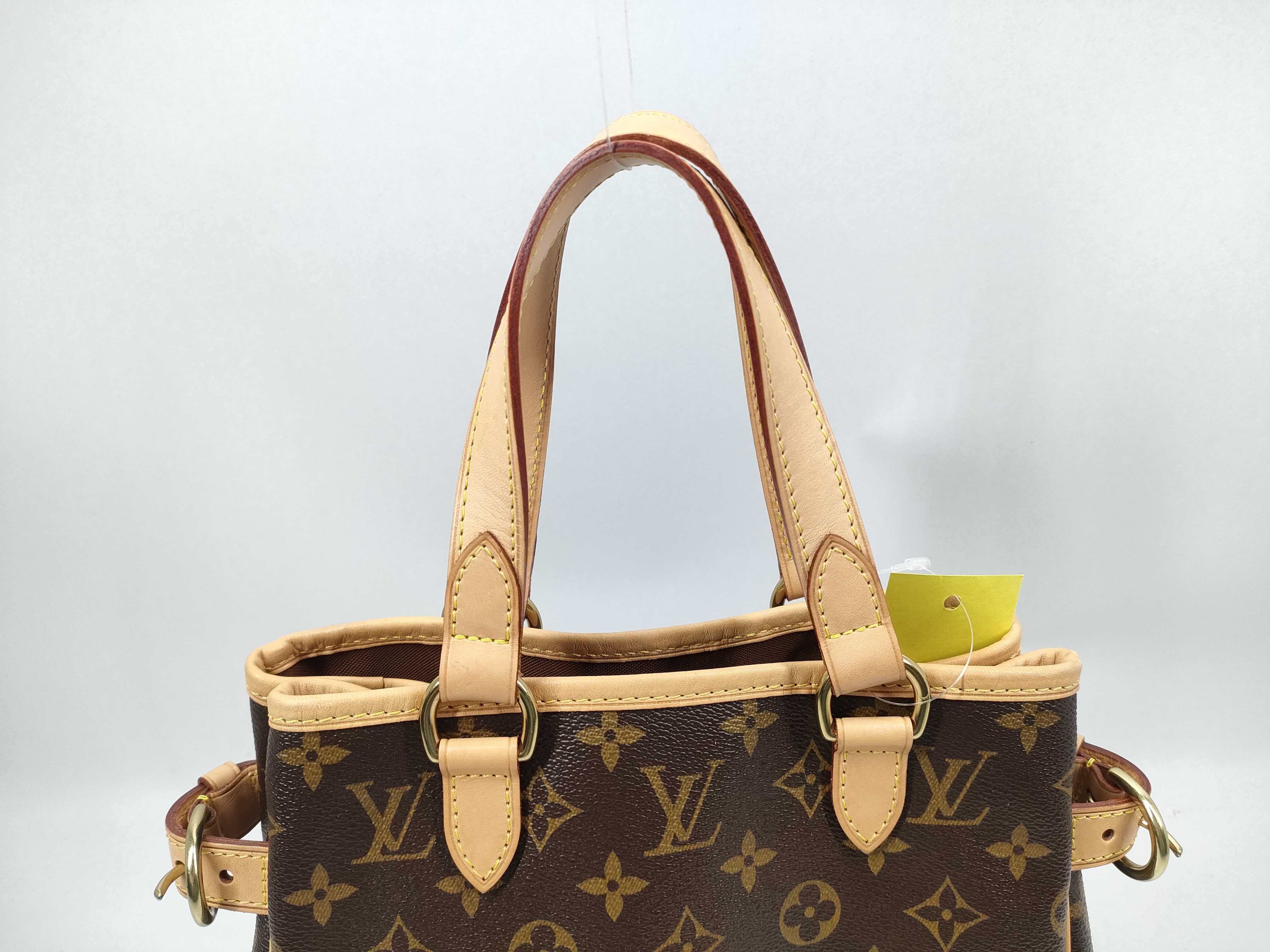 【水曜終了】(10218_0068)LOUIS VUITTON モノグラム M51153 バティニョール・ヴェルティカル トートバッグ