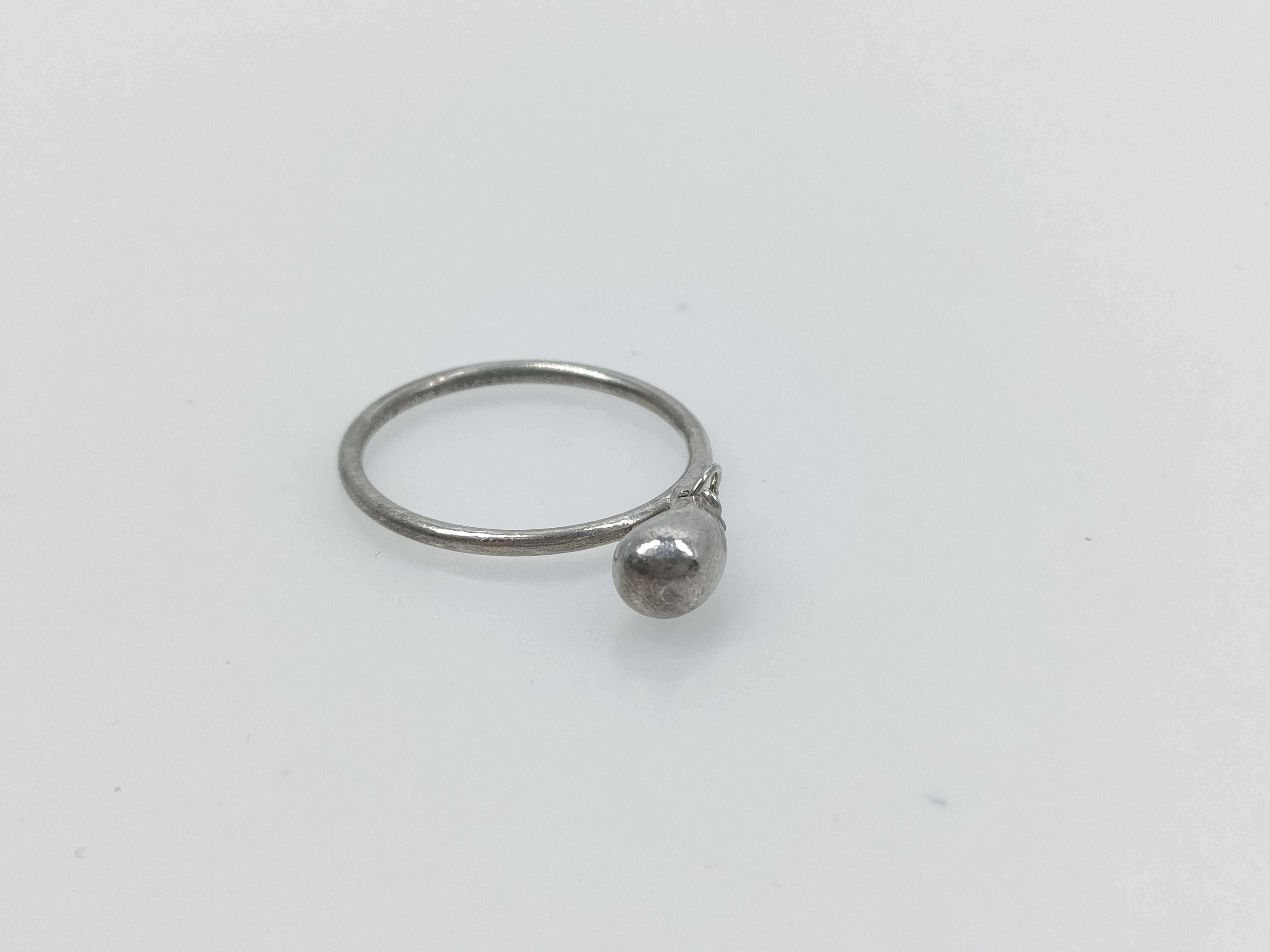 【水曜終了】(10221_0461)Tiffany&Co. ティアドロップ ドロップ リング リング