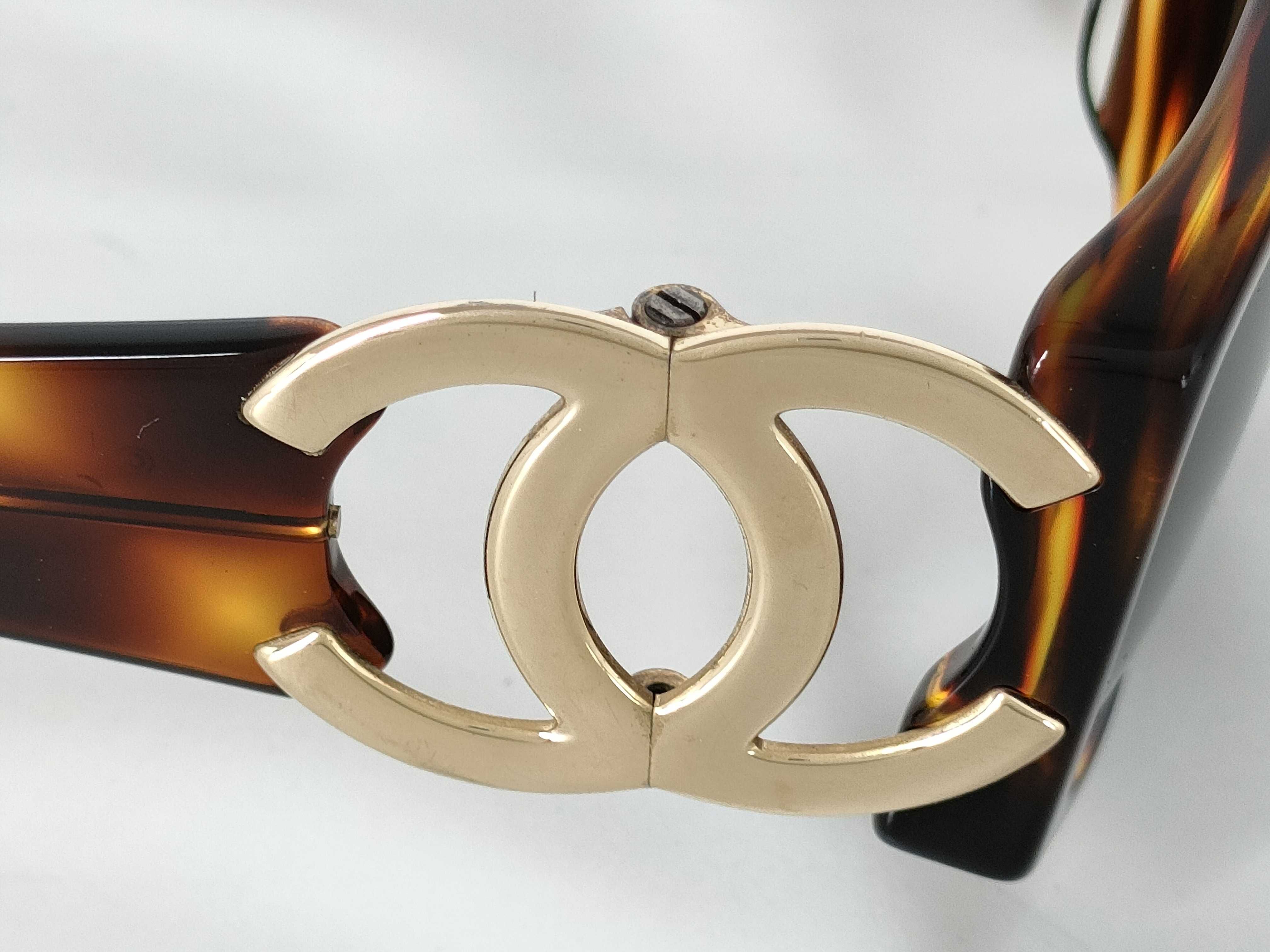 【水曜終了】(10228_0055)◆CHANEL サングラス レディース ココマークサングラス べっ甲 ブラウン サングラス・メガネ