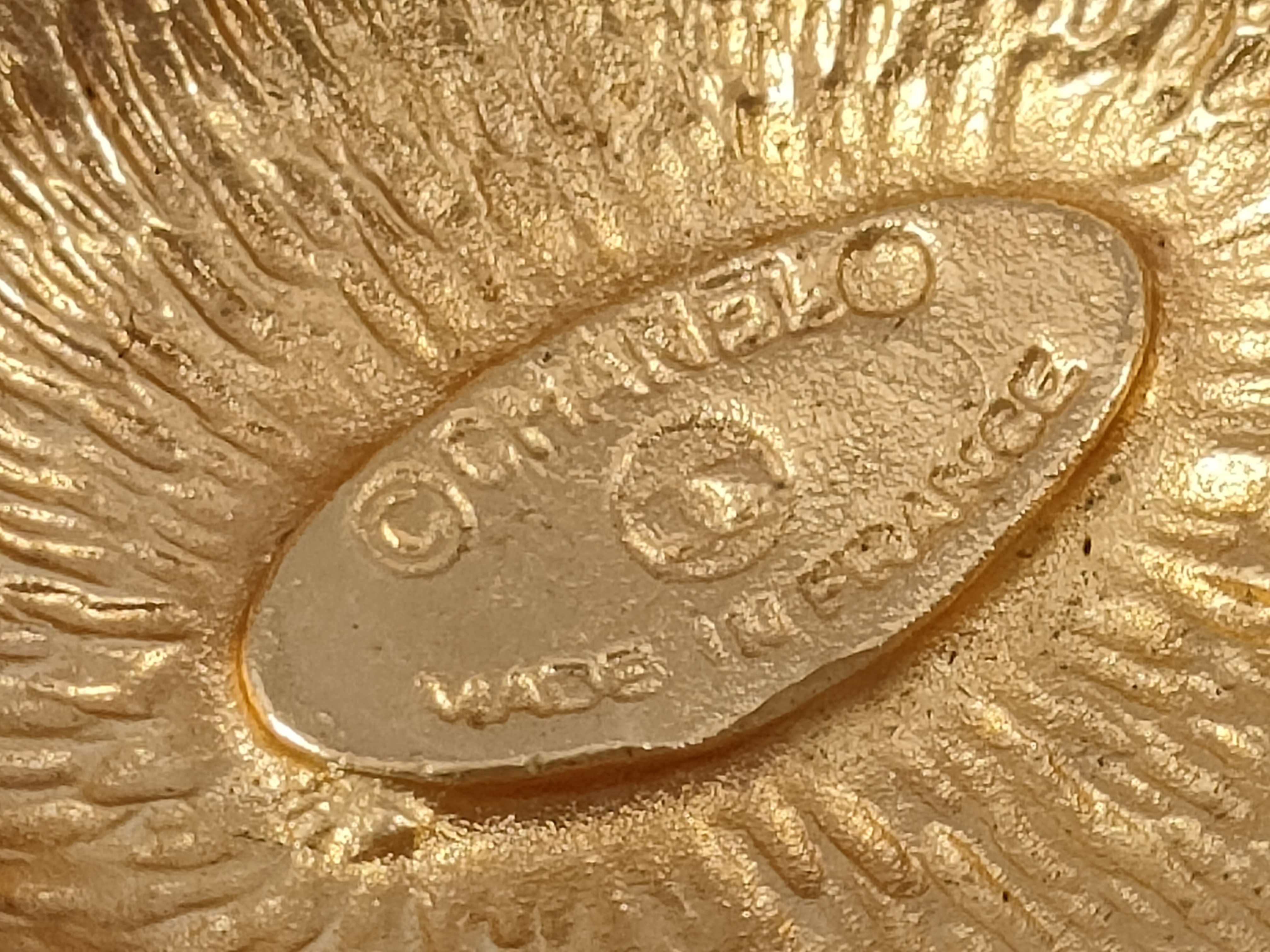 【水曜終了】(10228_0079)CHANEL ココ メダル ネックレス ネックレス