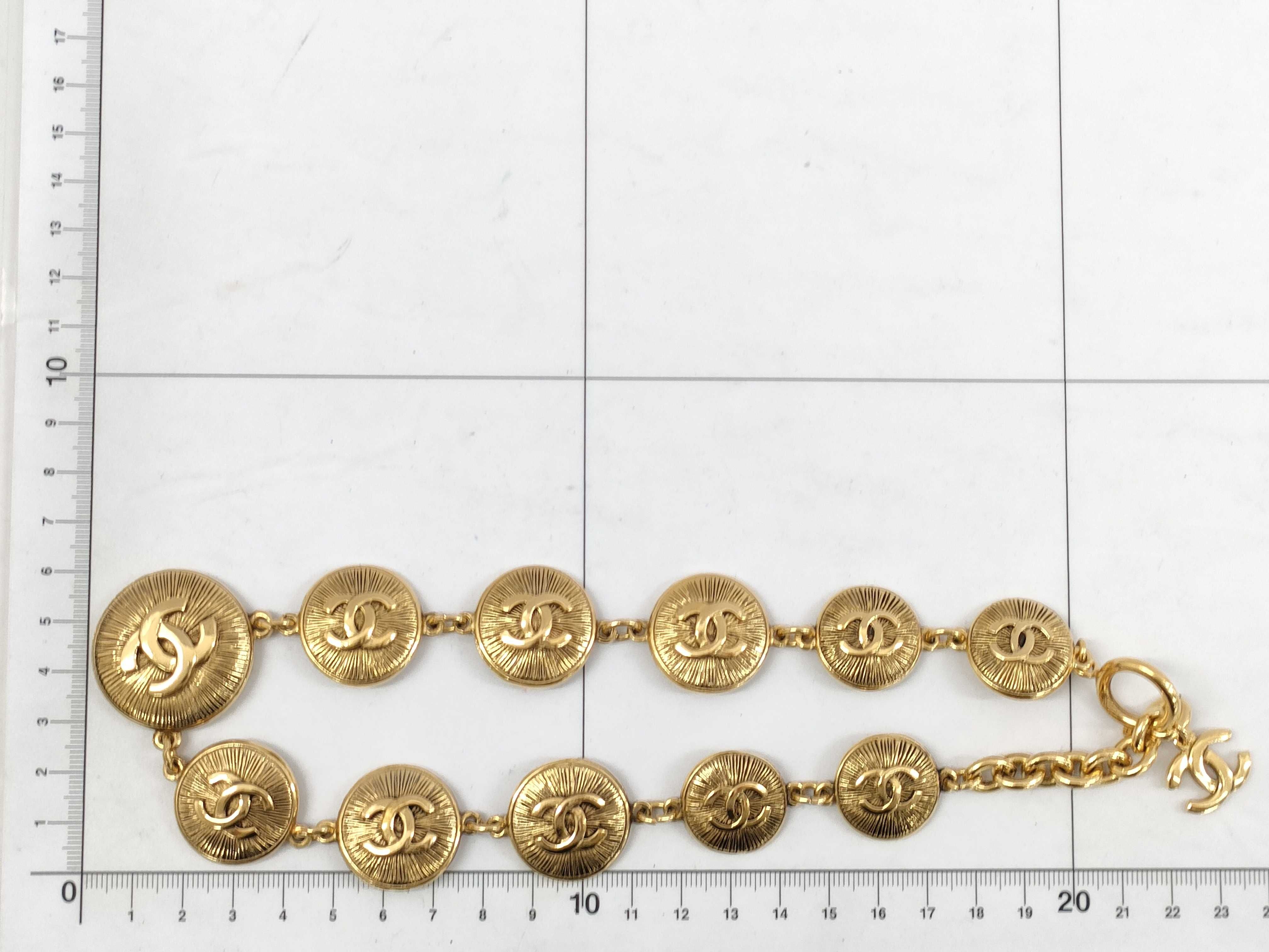 【水曜終了】(10228_0079)CHANEL ココ メダル ネックレス ネックレス