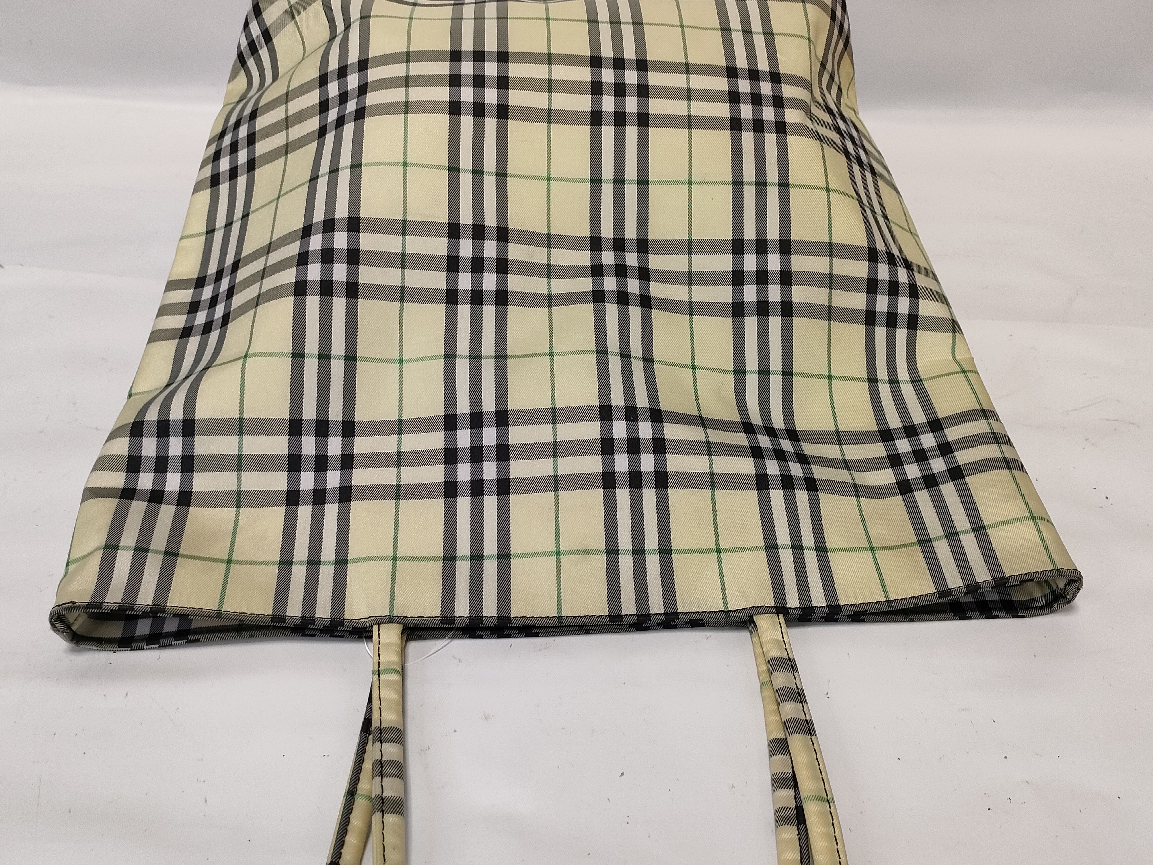 【水曜終了】(10220_0217)BURBERRY バーバリー ナイロントート トートバッグ
