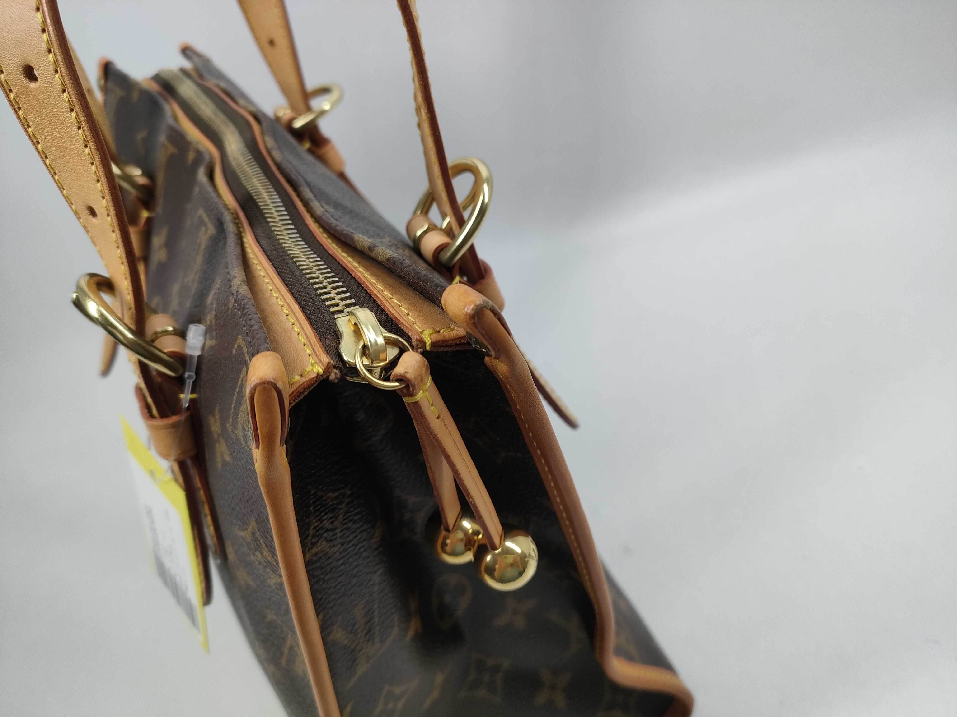 【水曜終了】(10229_0133)LOUIS VUITTON モノグラム M40007 ポパンクール・オ 2005年製 トートバッグ