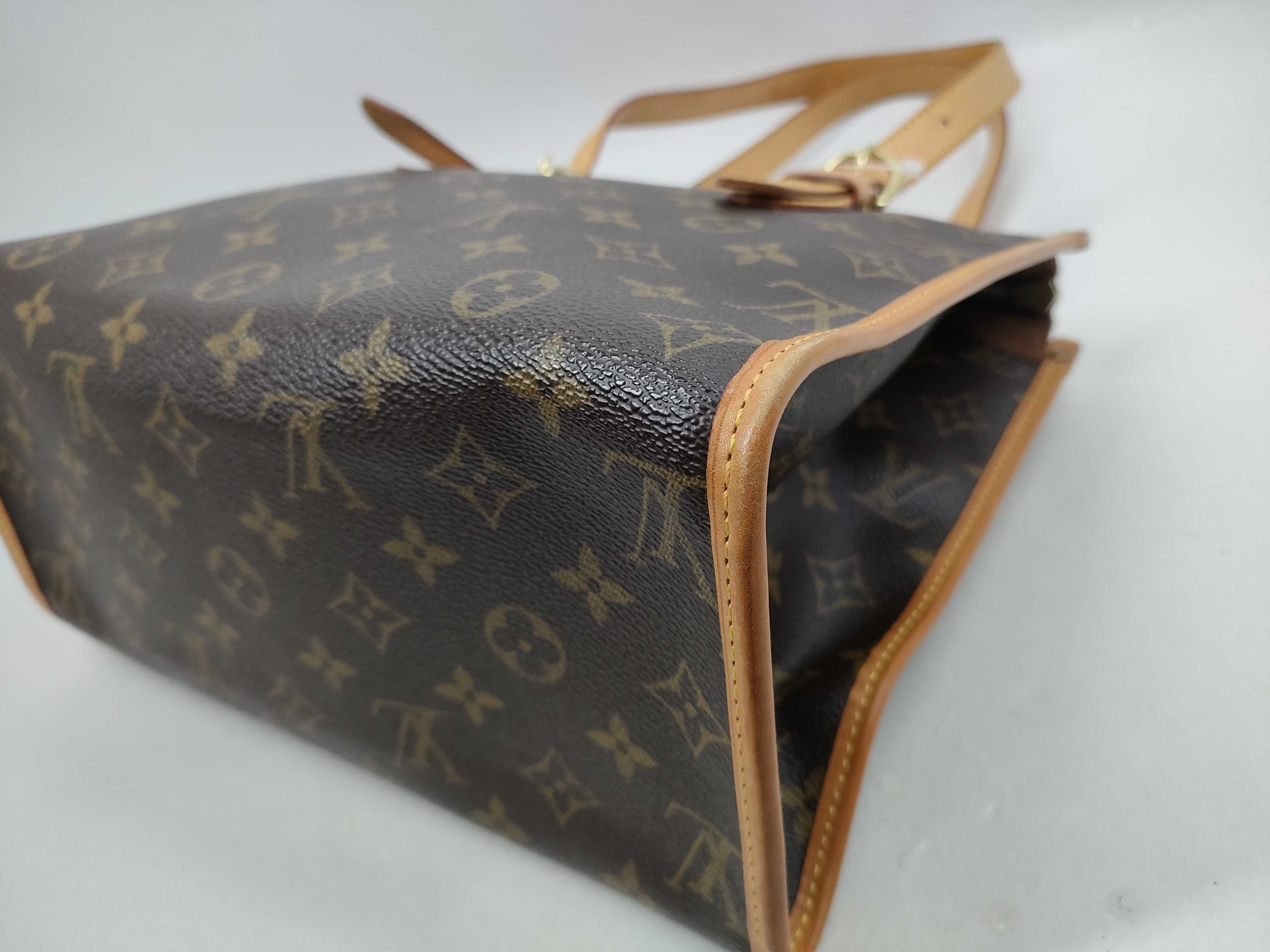 【水曜終了】(10229_0133)LOUIS VUITTON モノグラム M40007 ポパンクール・オ 2005年製 トートバッグ