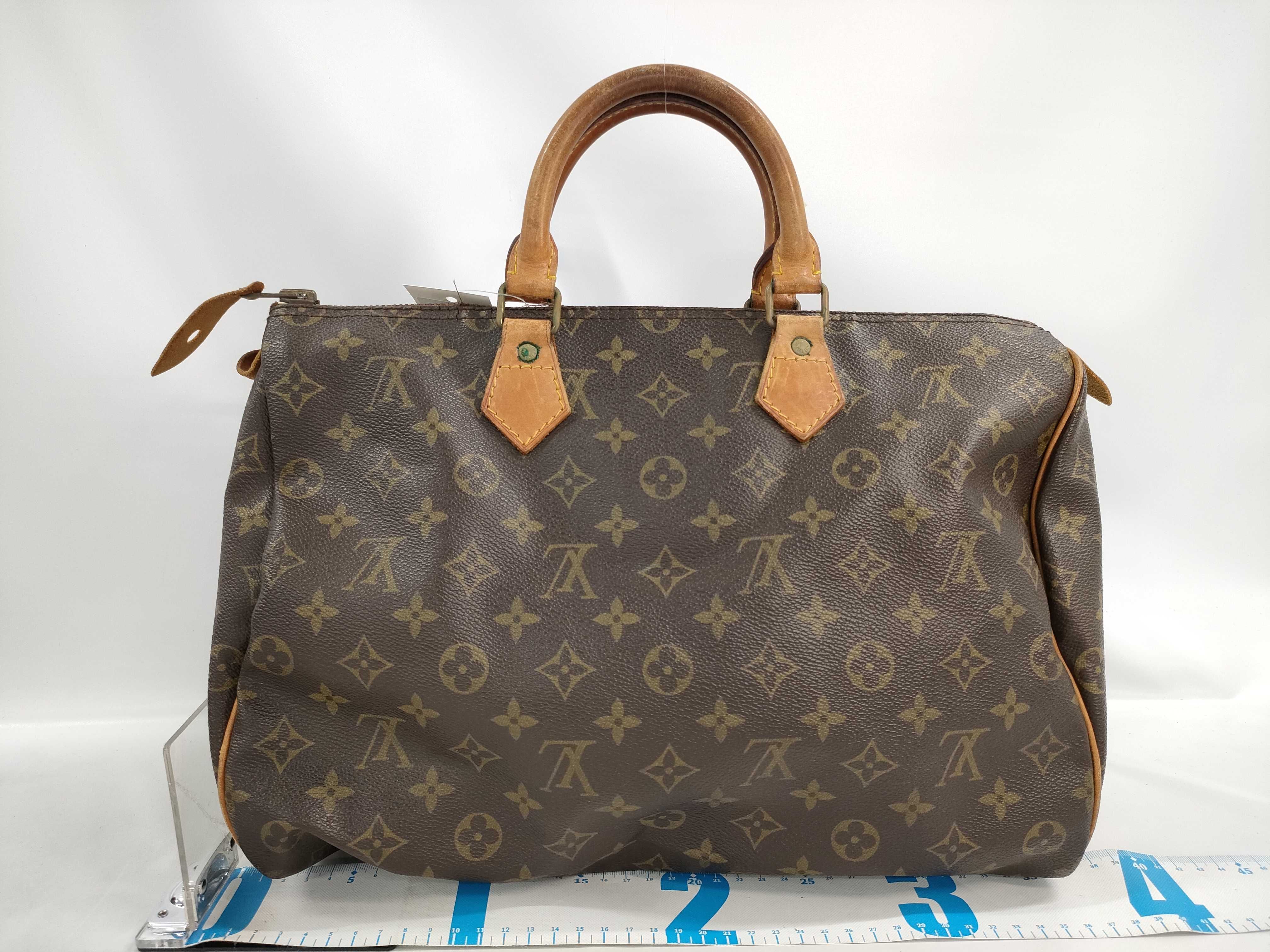 【水曜終了】(10229_0453)LOUIS VUITTON モノグラム M41107 スピーディ35 ボストンバッグ