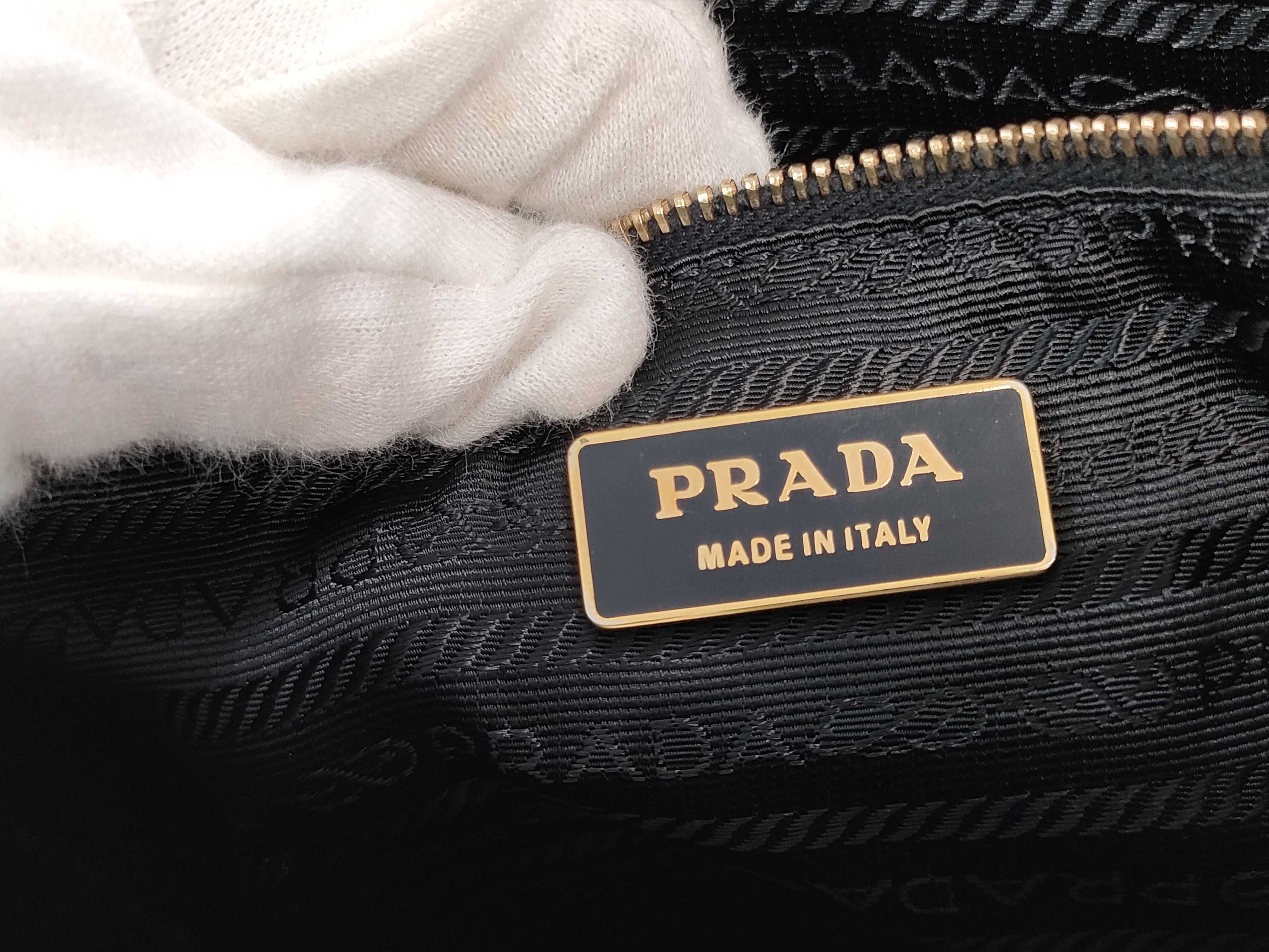 【水曜終了】(10230_0267)PRADA ナイロン トートバッグ トートバッグ