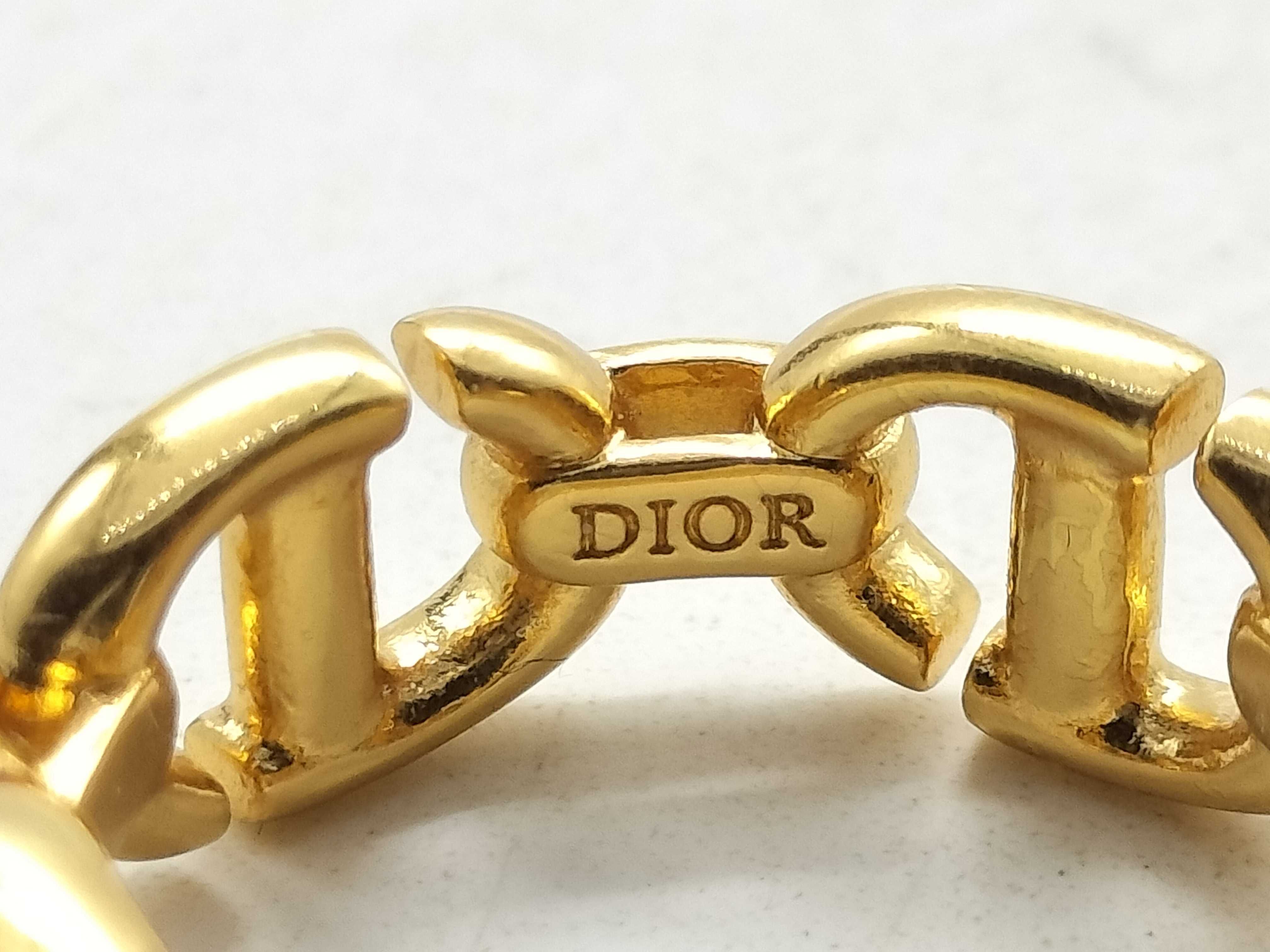 【水曜終了】(10221_0721)Dior CDロゴ/ゴールド/リング リング