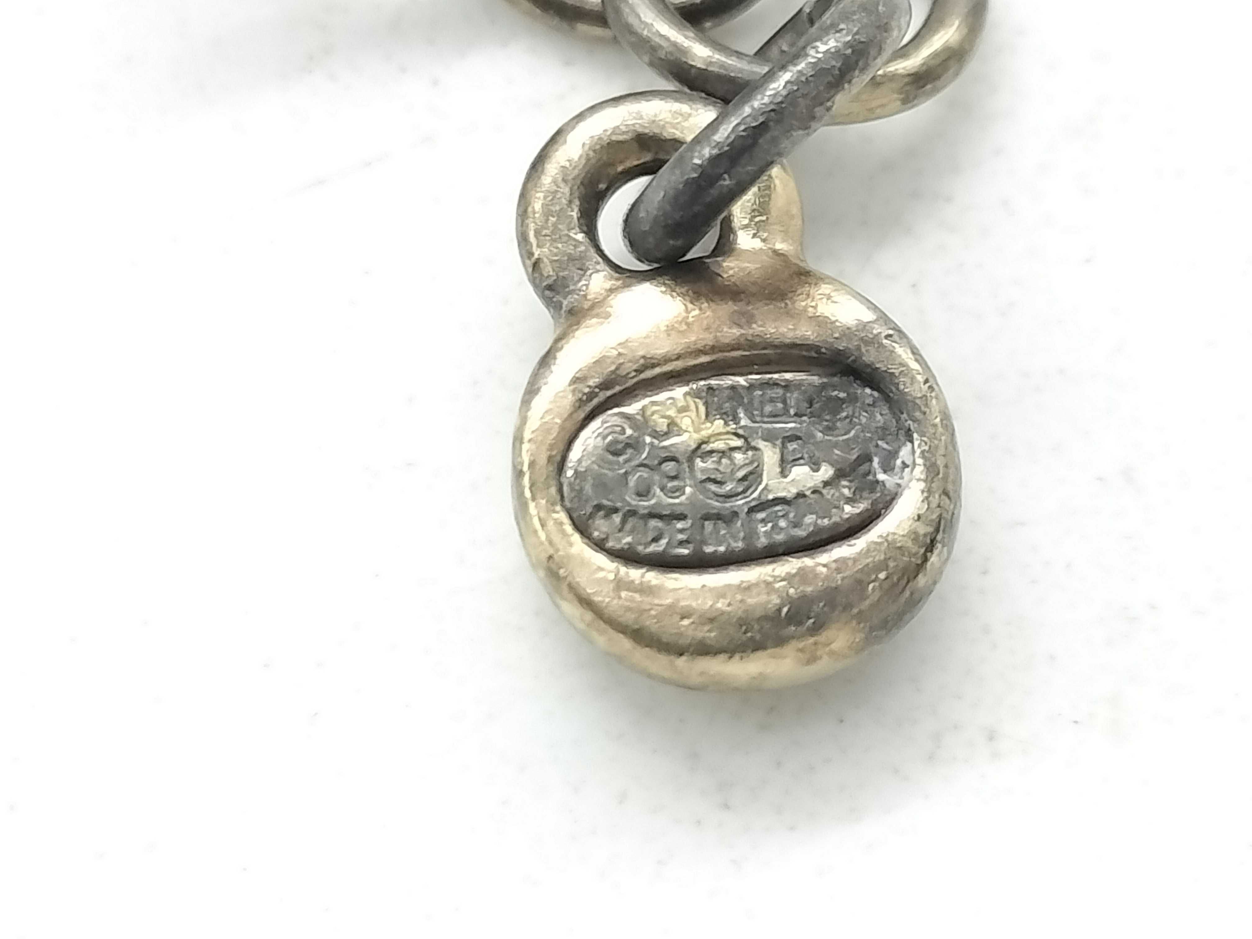 【水曜終了】(10228_0116)CHANEL ラインストーン ココマーク ネックレス