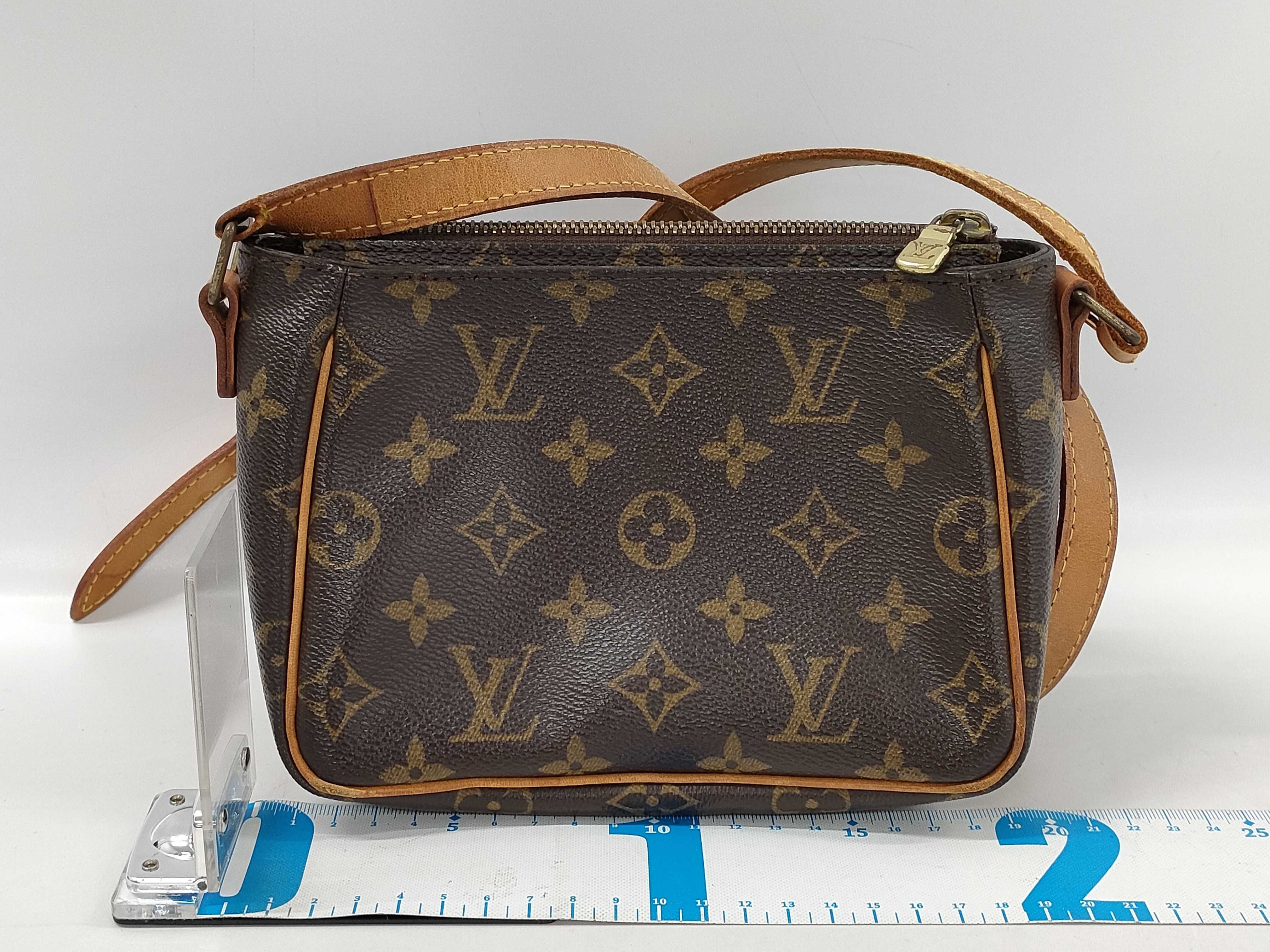 【水曜終了】(10229_0287)LOUIS VUITTON モノグラム M51165 ヴィバ・シテPM ショルダーバッグ