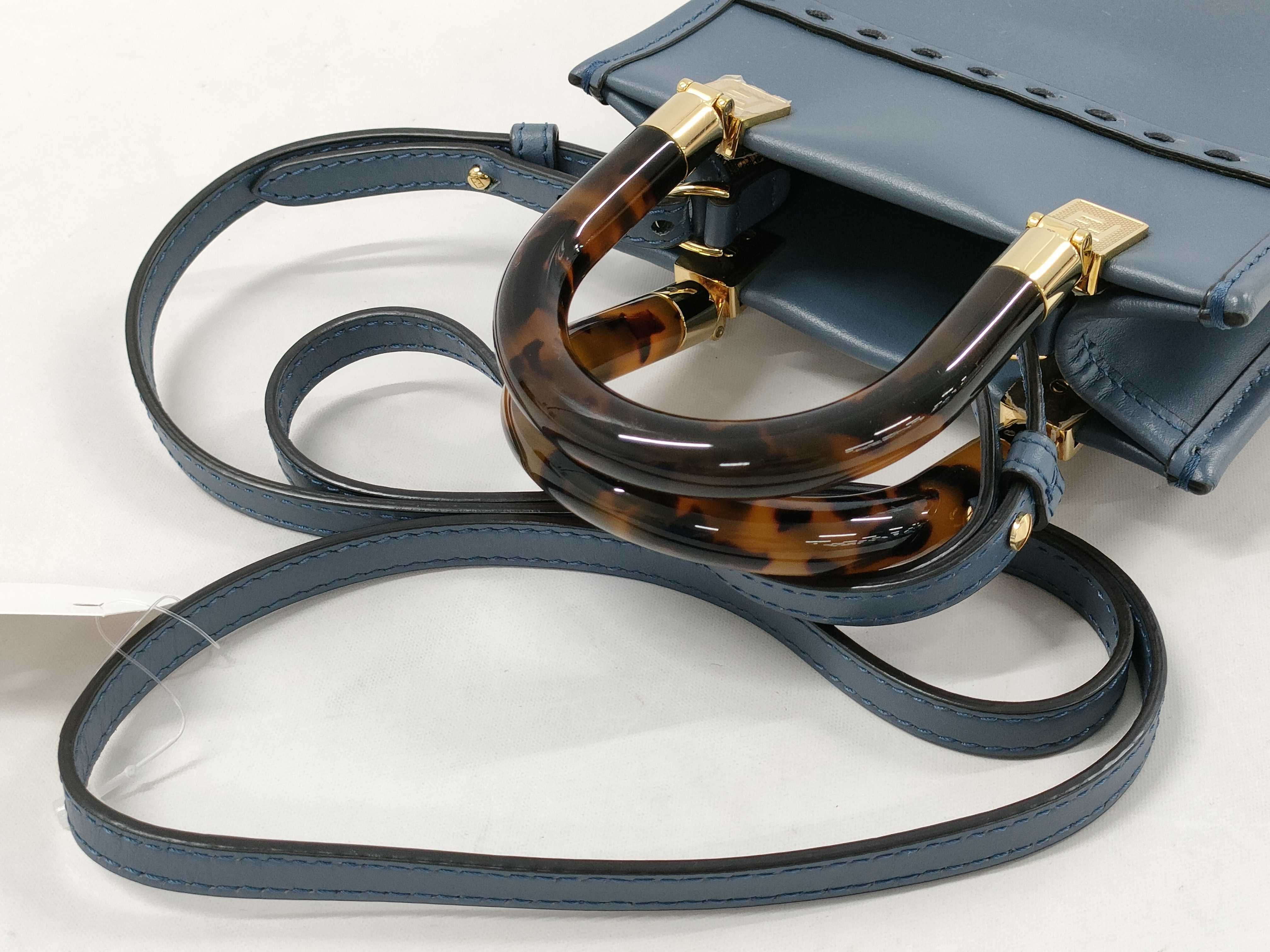 【水曜終了】(10220_0353)FENDI サンシャインミニ ショルダーバッグ