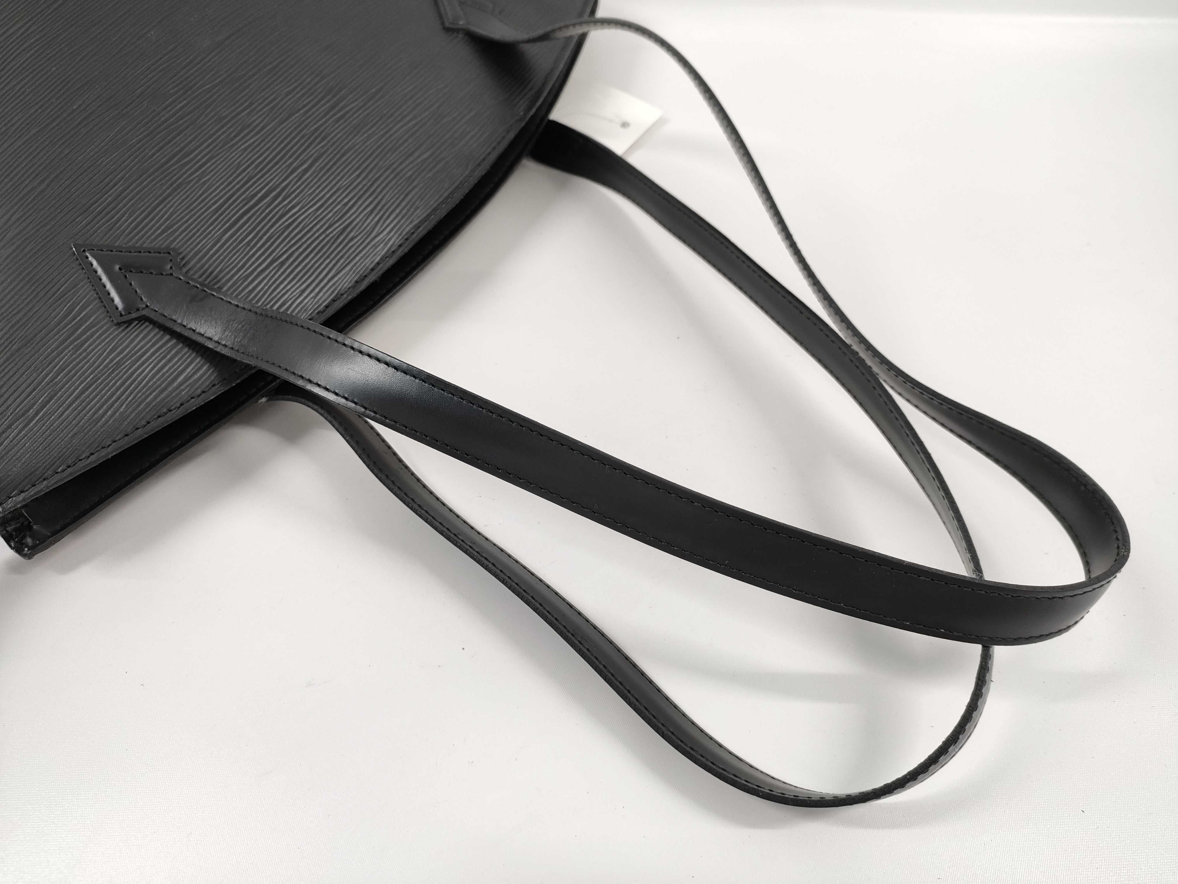 【水曜終了】(10229_0289)LOUIS VUITTON エピ サンジャック ブラック トートバッグ