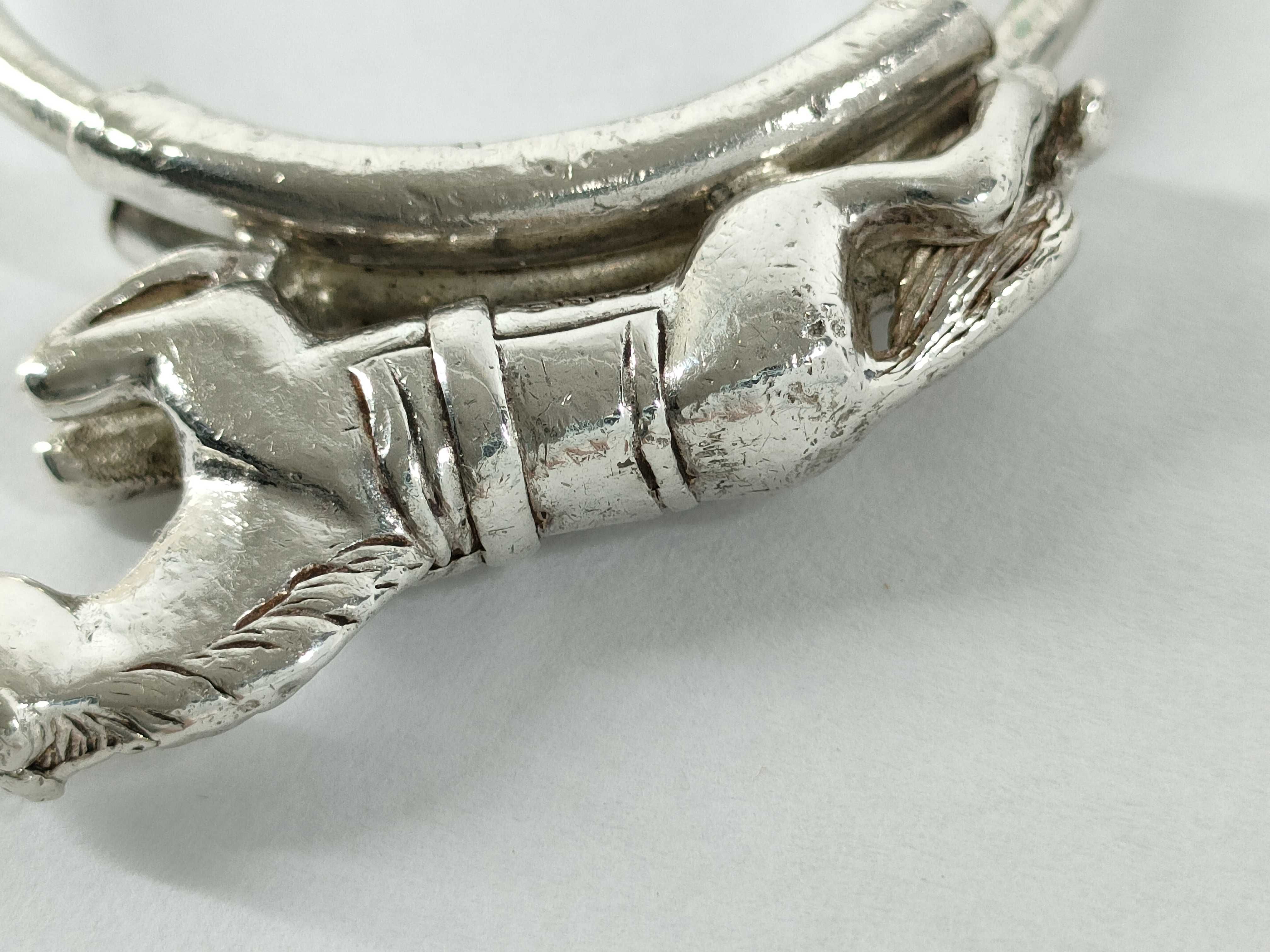 【水曜終了】(10706_0015)HERMES Hermes キーリング シルバー ホース 馬モチーフ キーケース・キーホルダー