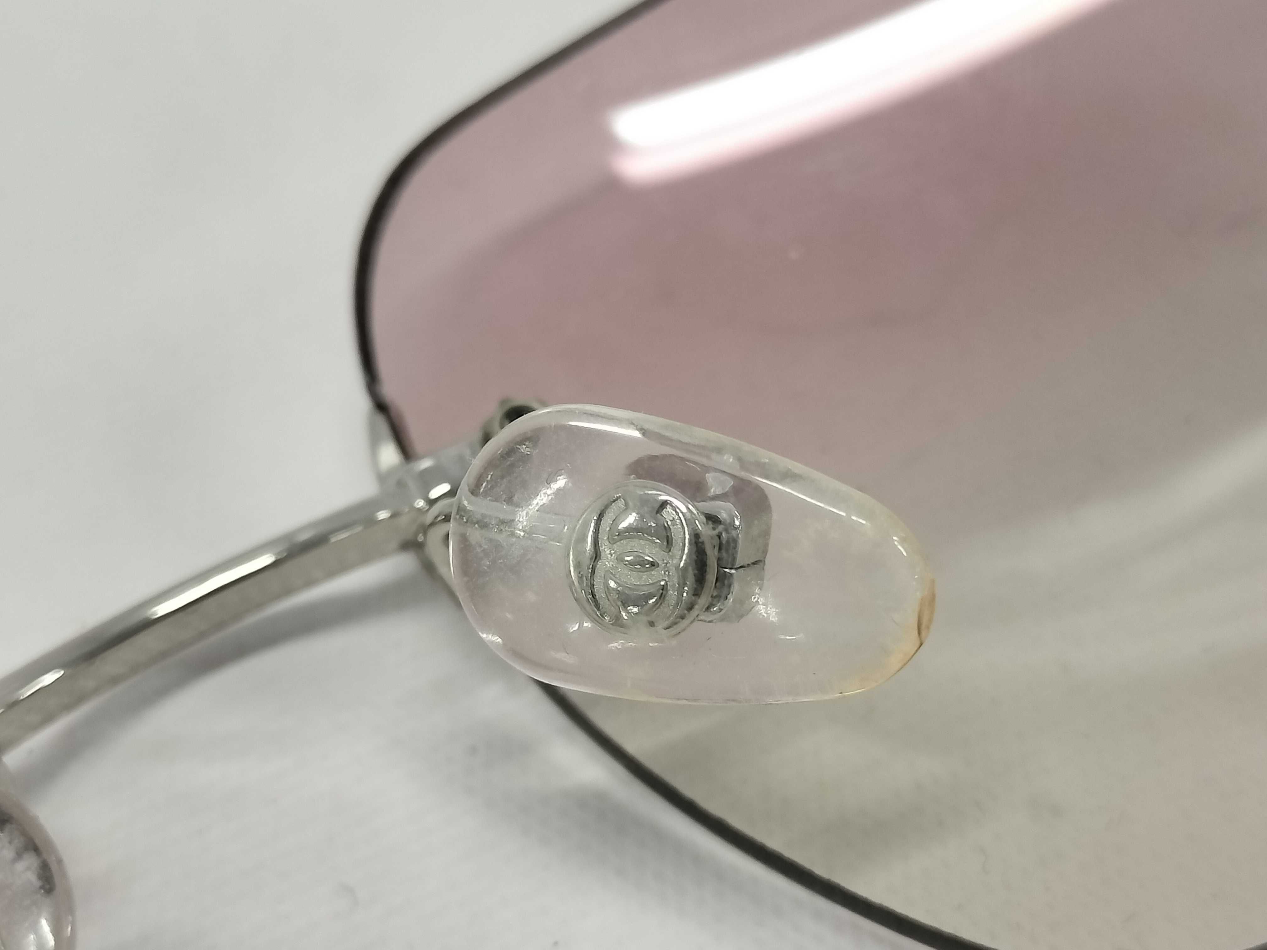 【水曜終了】(10228_0089)◆CHANEL ココ ラインストーン サングラス・メガネ