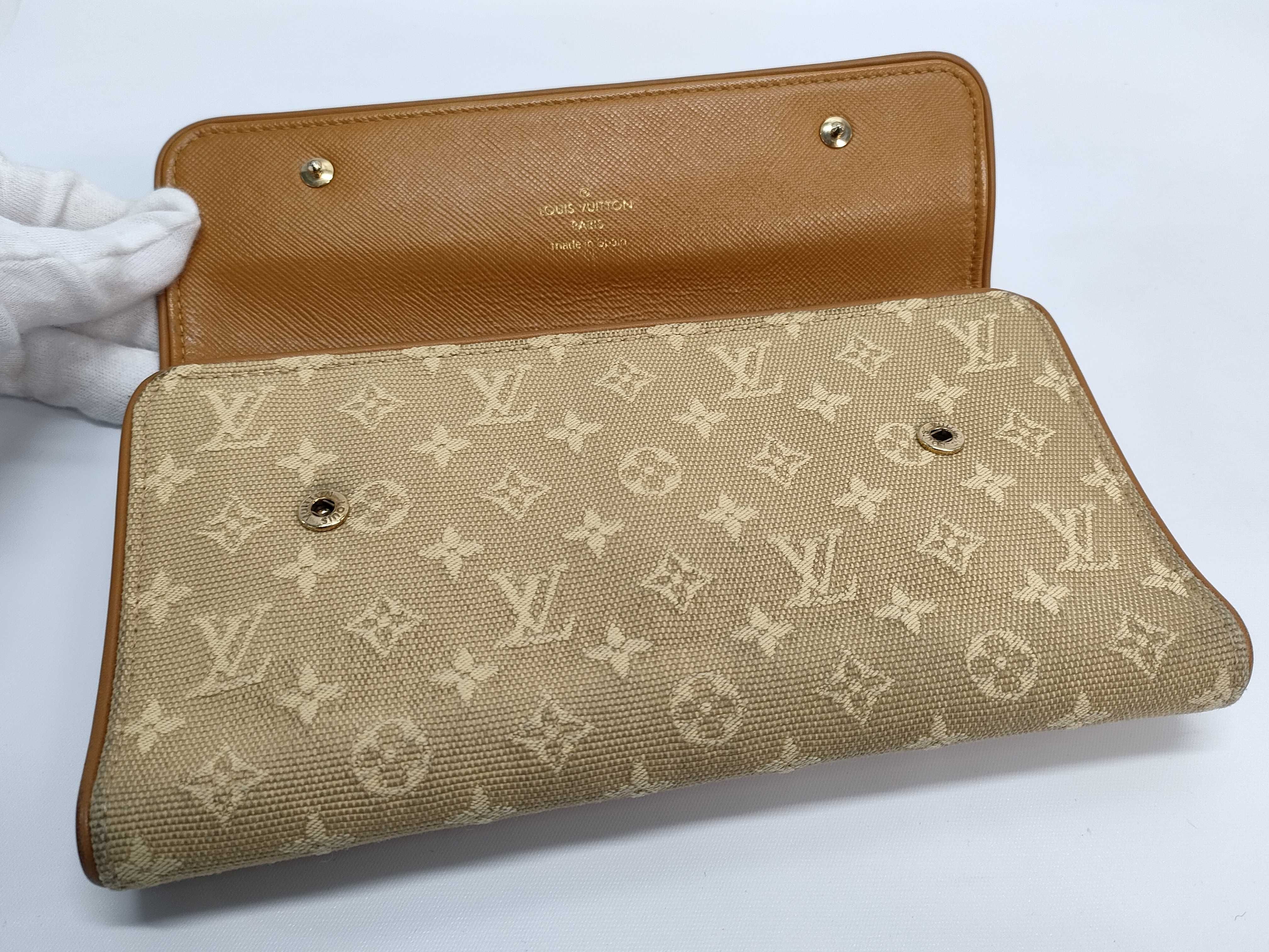 【水曜終了】(10229_0441)LOUIS VUITTON ミニラン/インターナショナル/長財布 財布