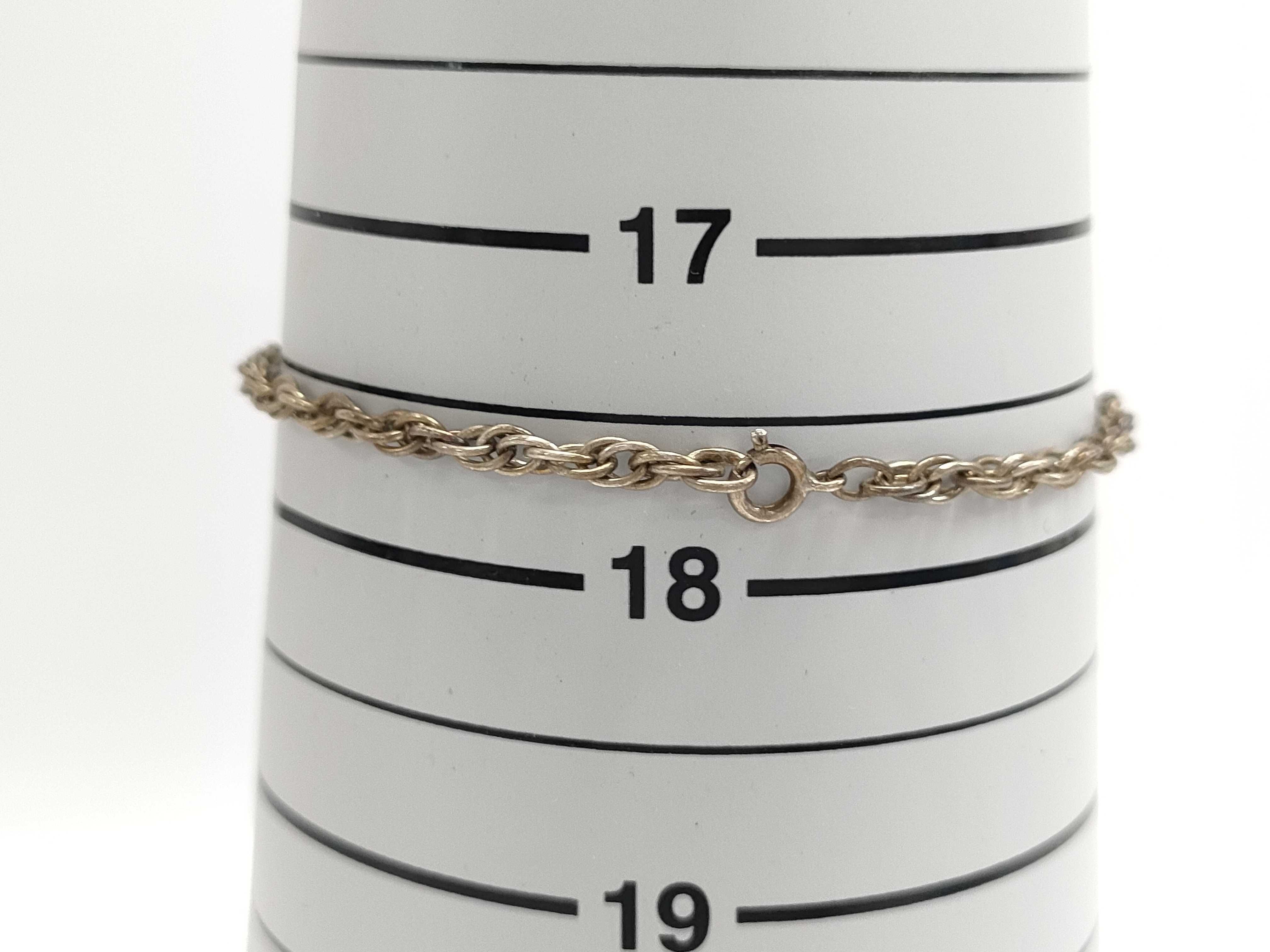 【水曜終了】(10221_0475)Tiffany&Co. IDブレスレット *刻印有 SV925 5.0g ブレスレット・バングル
