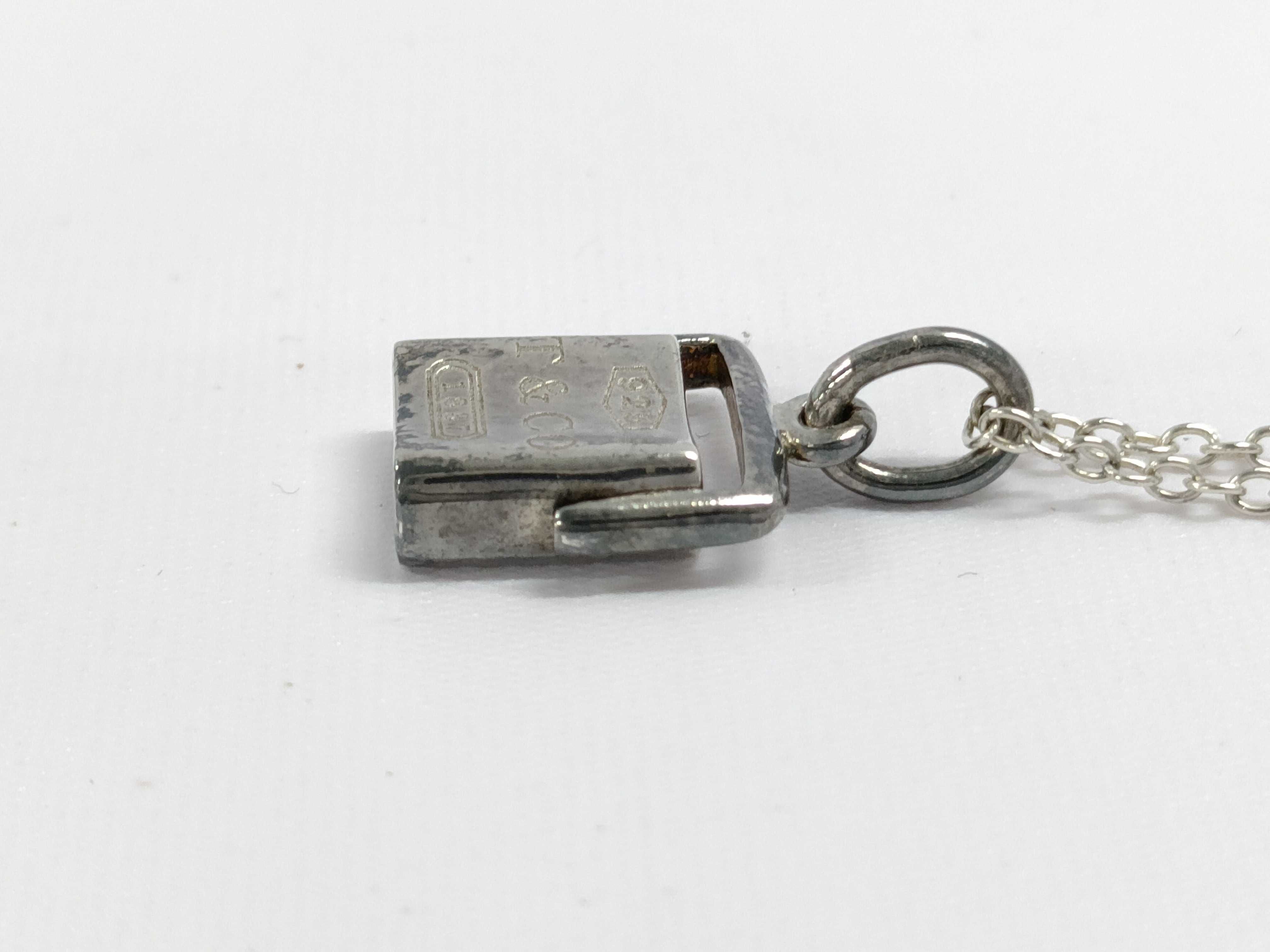 【水曜終了】(10221_0476)Tiffany&Co. ネックレス 1837 SV925 5.0g ネックレス