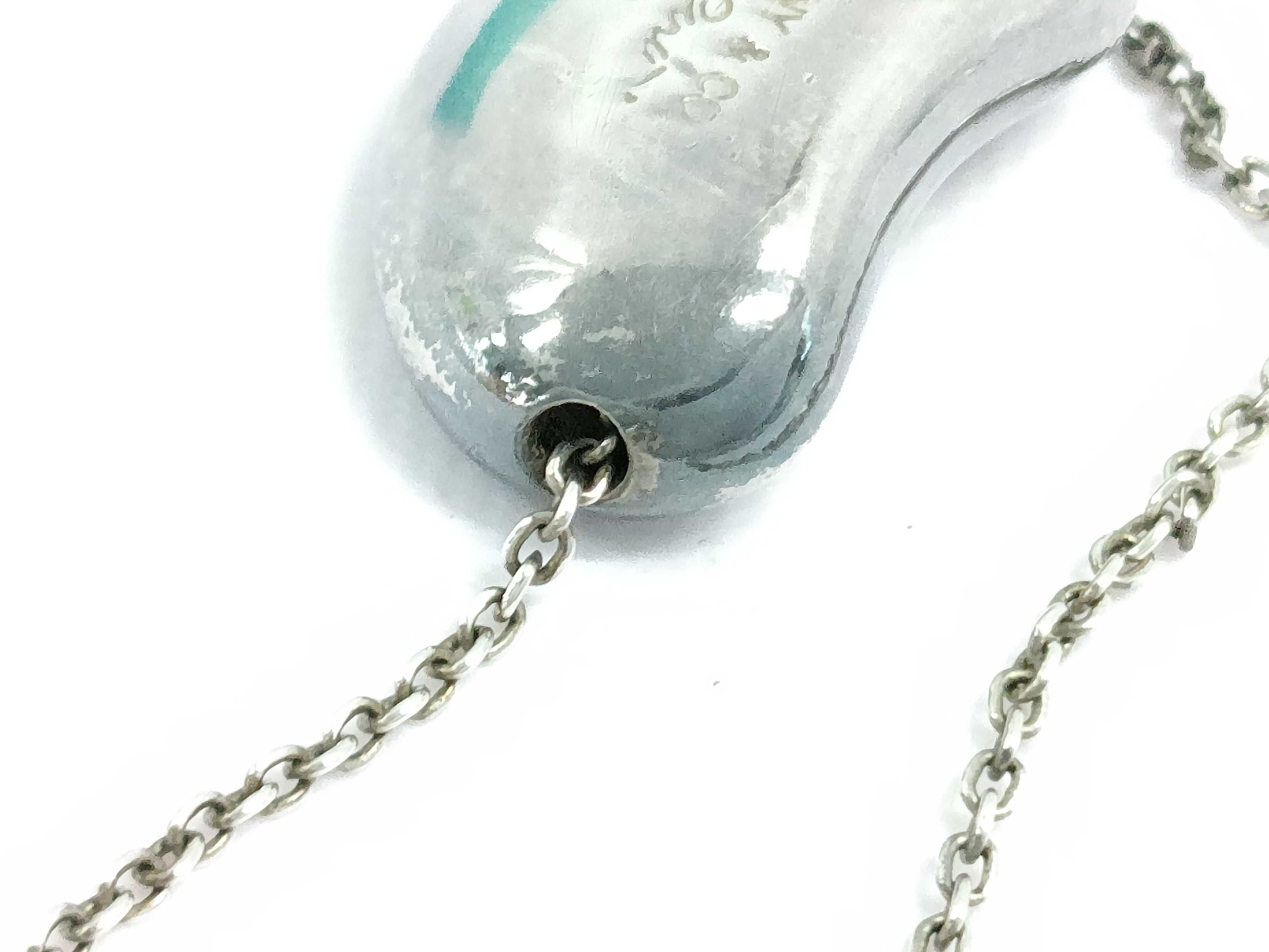 【水曜終了】(10221_0477)Tiffany&Co. ネックレス ビーンズ SV925 7.7g ネックレス