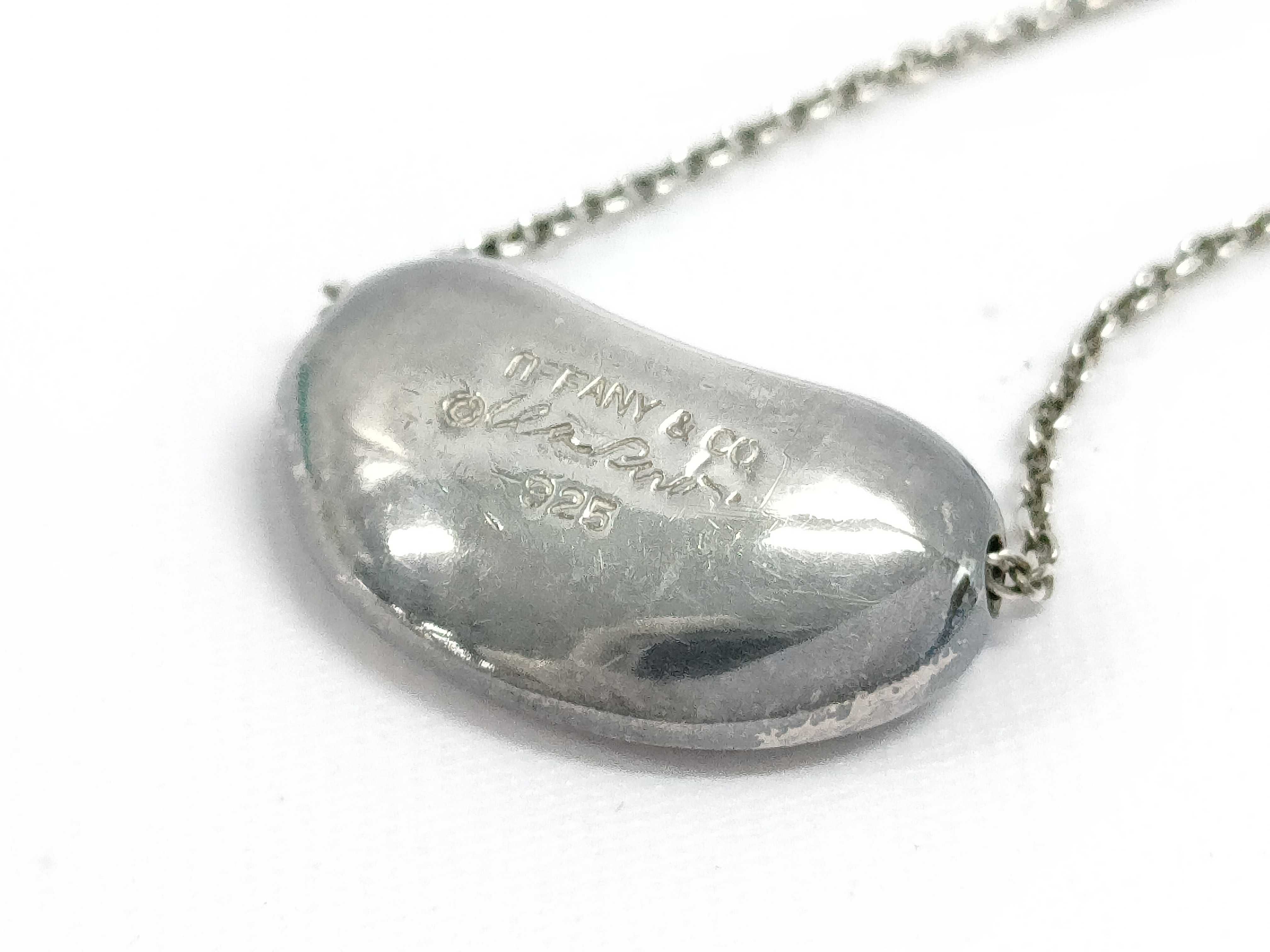 【水曜終了】(10221_0477)Tiffany&Co. ネックレス ビーンズ SV925 7.7g ネックレス